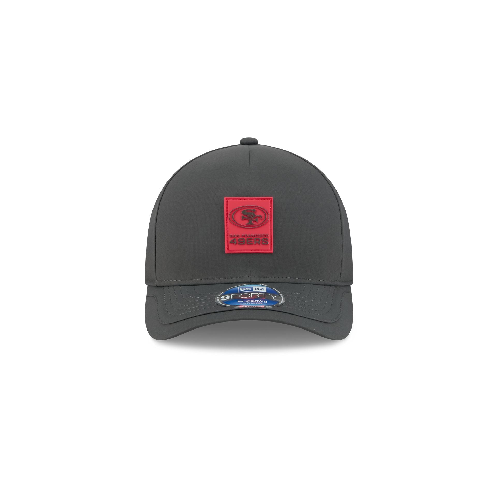 Alternative view of San Francisco 49Ers 2025 Sideline Cold Weather Steel Clouds Kids 9Forty M-Crown Snapback Hat