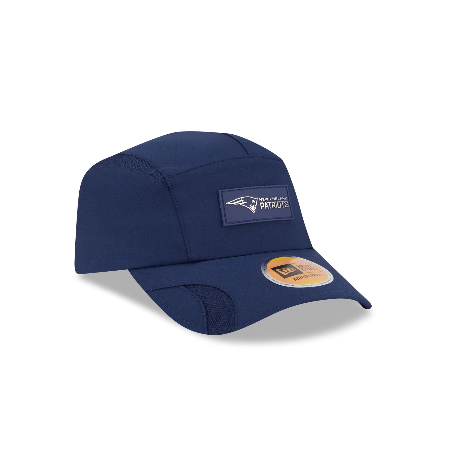 Alternative view of New England Patriots 2025 Sideline Hot Weather Runner Adjustable Hat