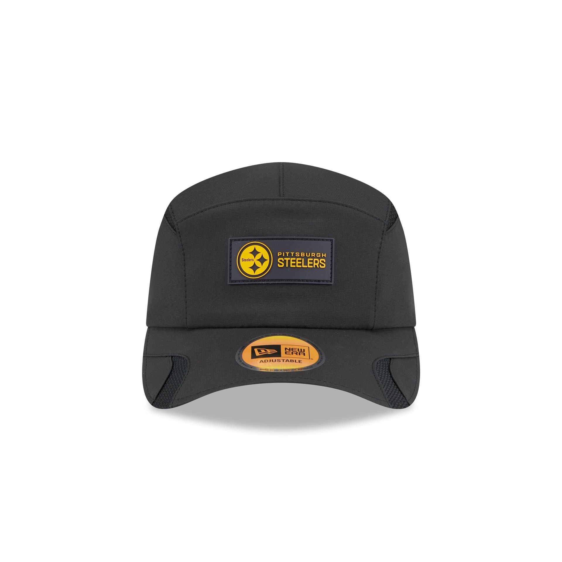 Alternative view of Pittsburgh Steelers 2025 Sideline Hot Weather Runner Adjustable Hat