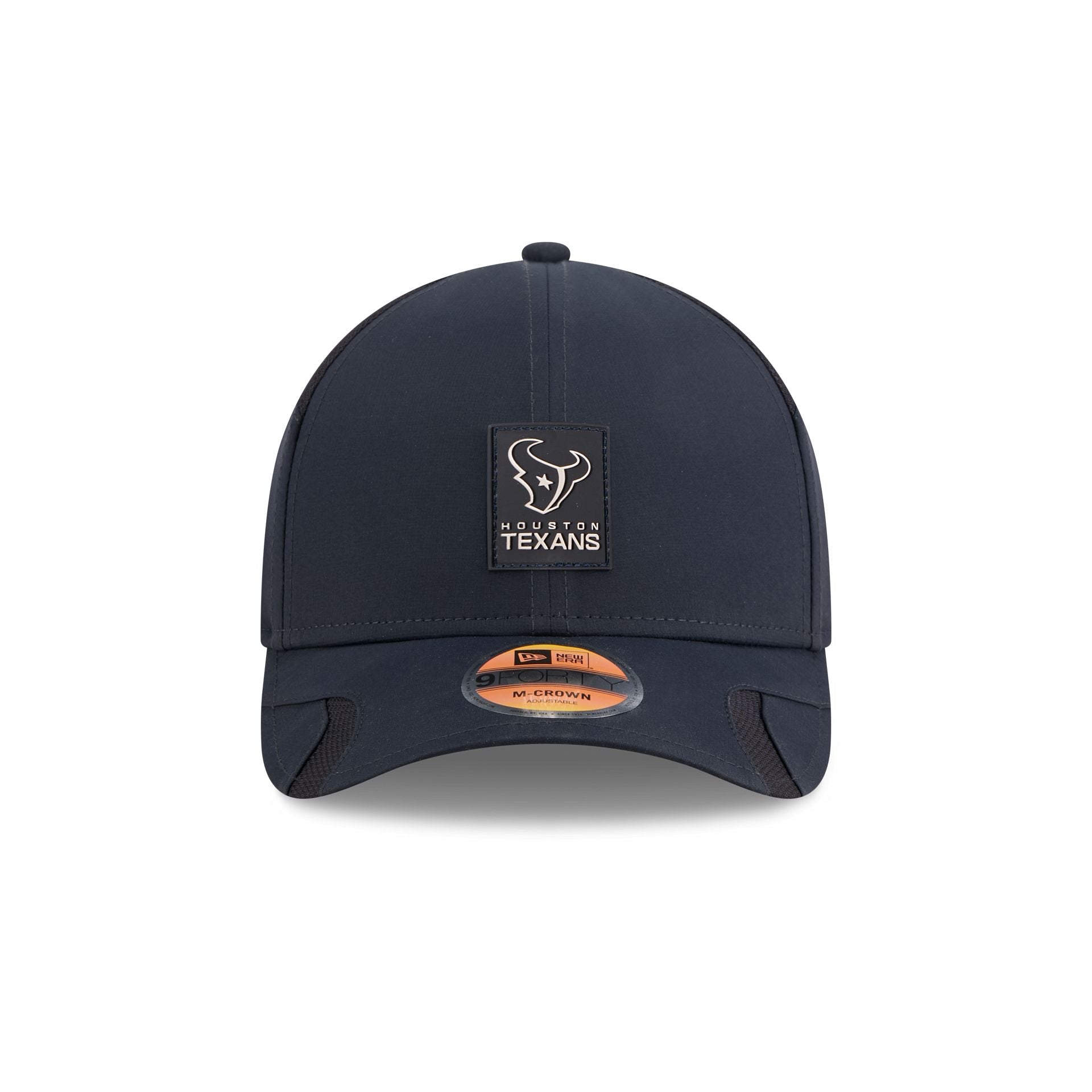 Alternative view of Houston Texans 2025 Sideline Hot Weather 9Forty M-Crown Snapback Hat