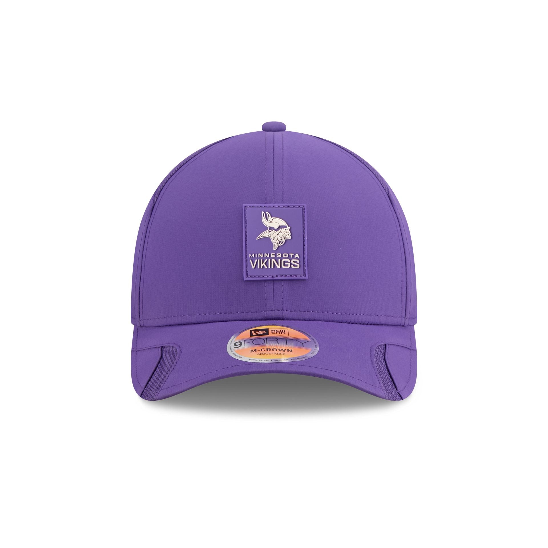Alternative view of Minnesota Vikings 2025 Sideline Hot Weather 9Forty M-Crown Snapback Hat