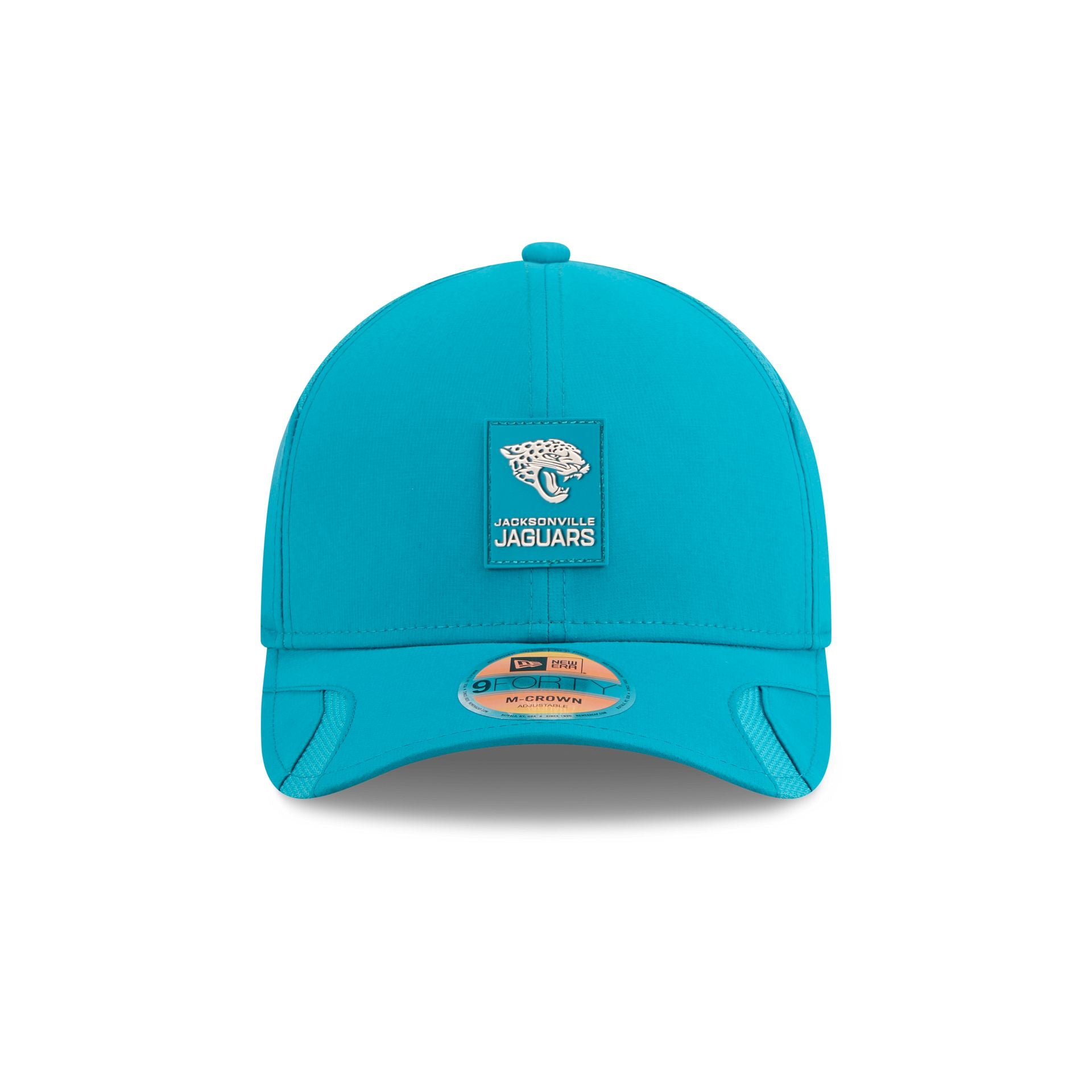 Alternative view of Jacksonville Jaguars 2025 Sideline Hot Weather 9Forty M-Crown Snapback Hat