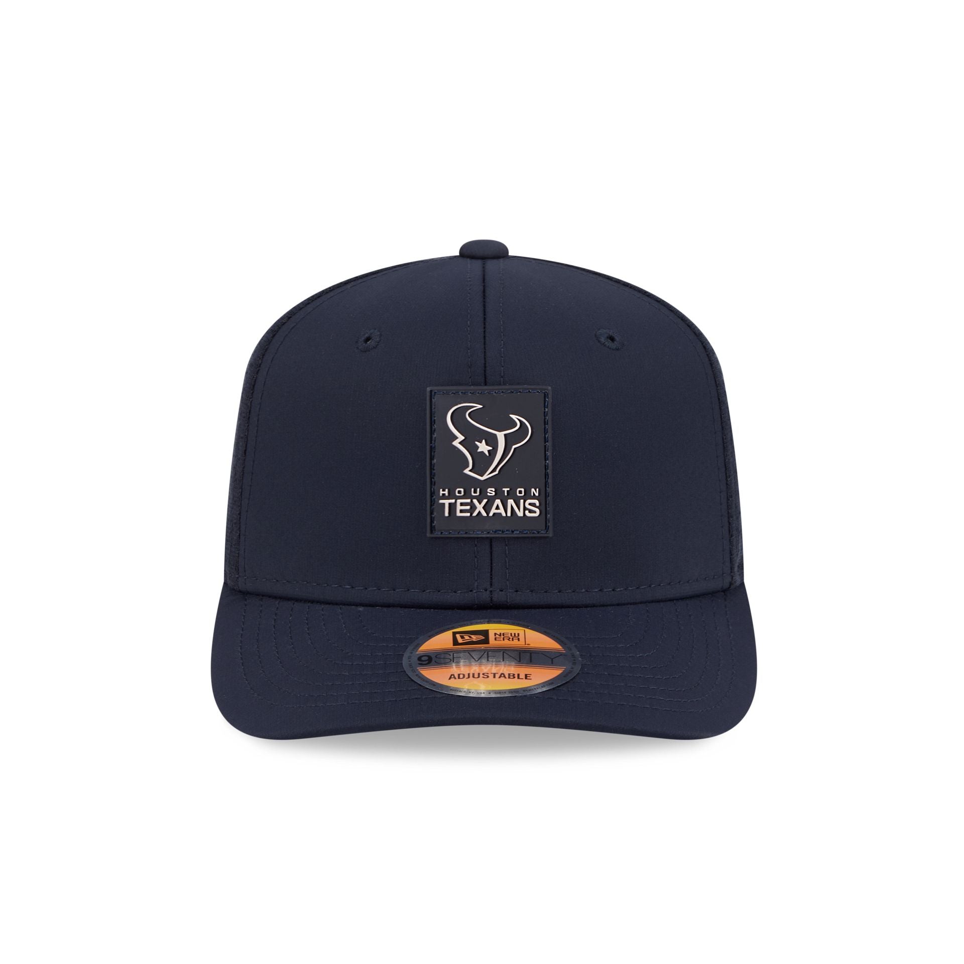 Alternative view of Houston Texans 2025 Sideline Hot Weather 9Seventy Trucker Hat