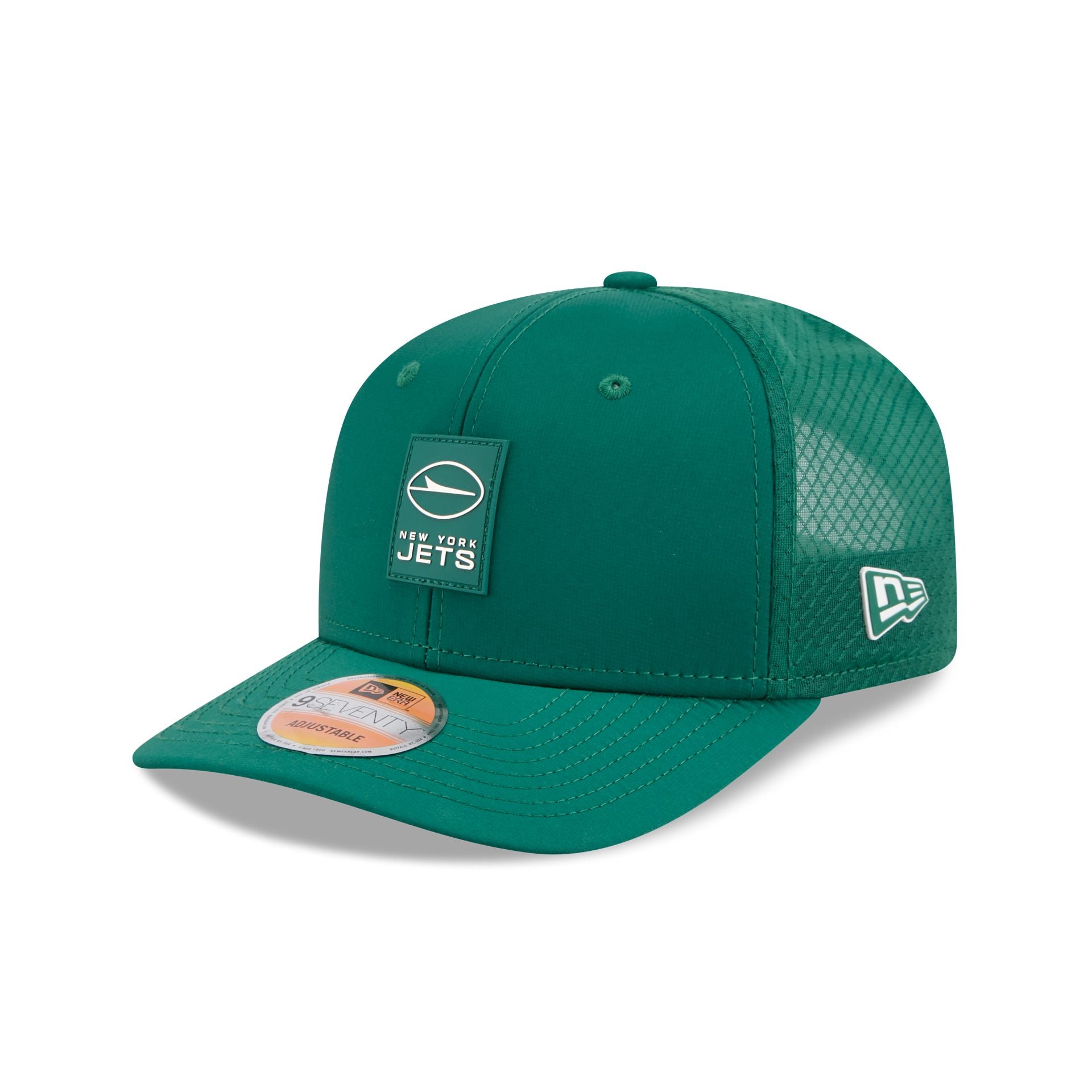 New York Jets 2025 Sideline Hot Weather 9Seventy Trucker Hat