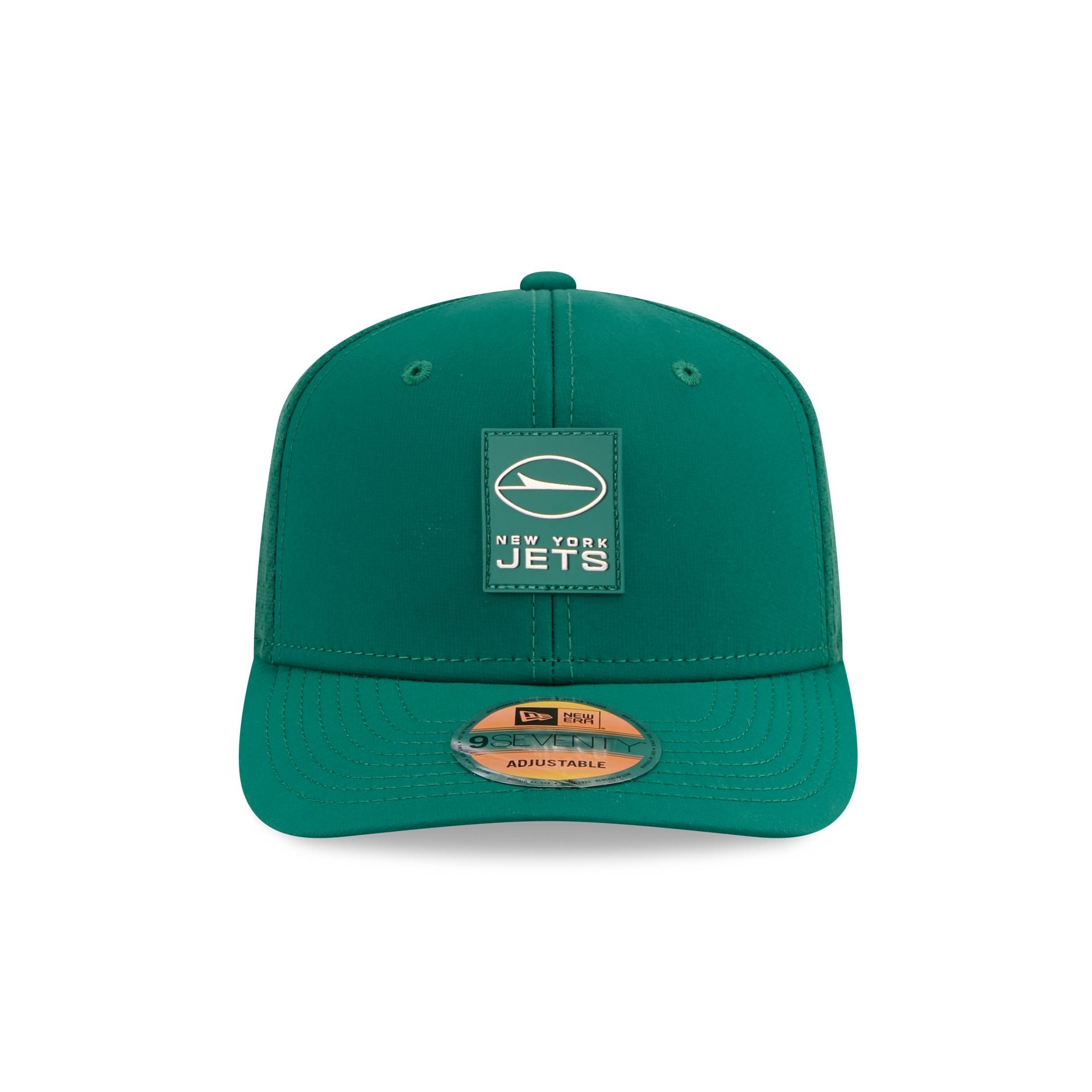 Alternative view of New York Jets 2025 Sideline Hot Weather 9Seventy Trucker Hat
