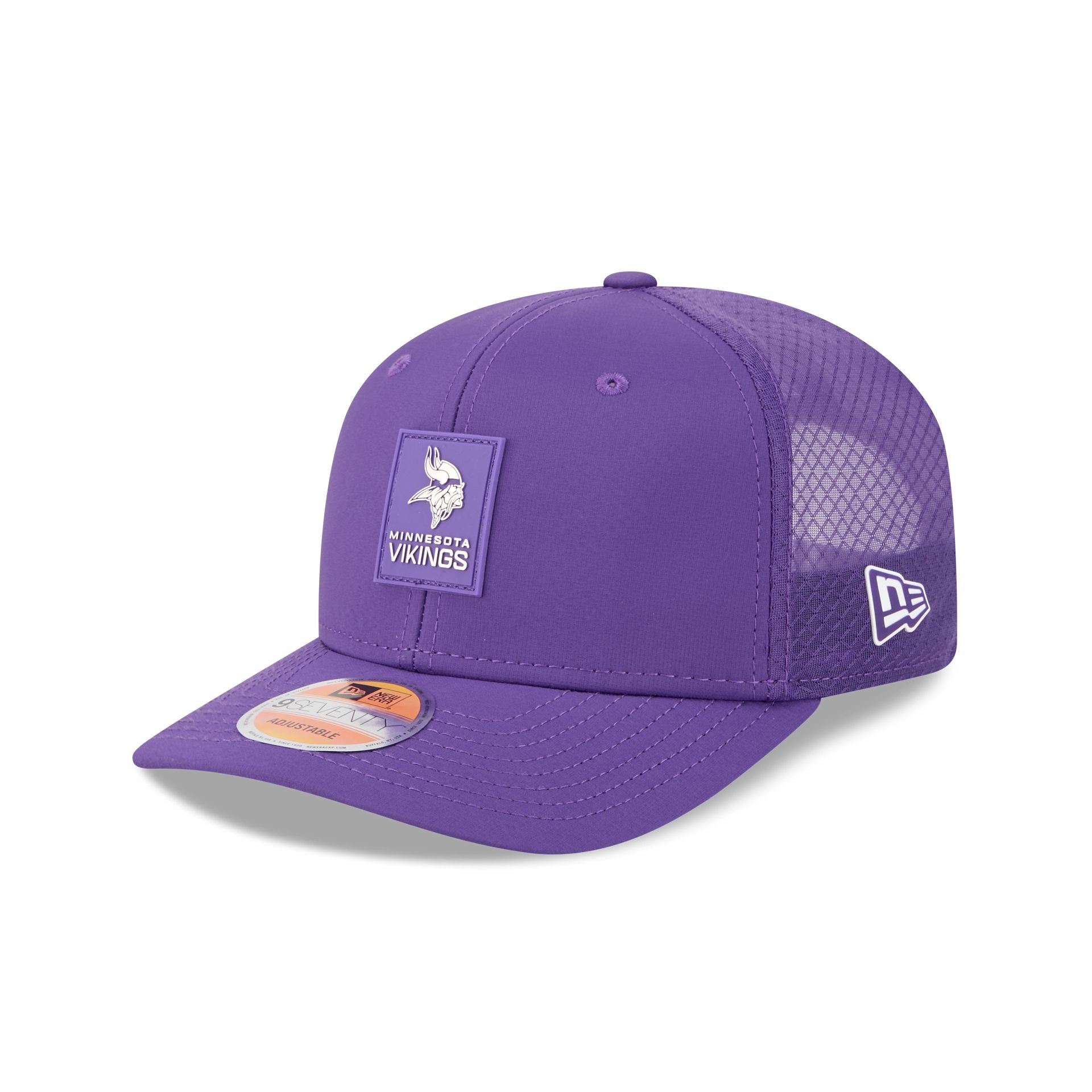 Minnesota Vikings 2025 Sideline Hot Weather 9Seventy Trucker Hat