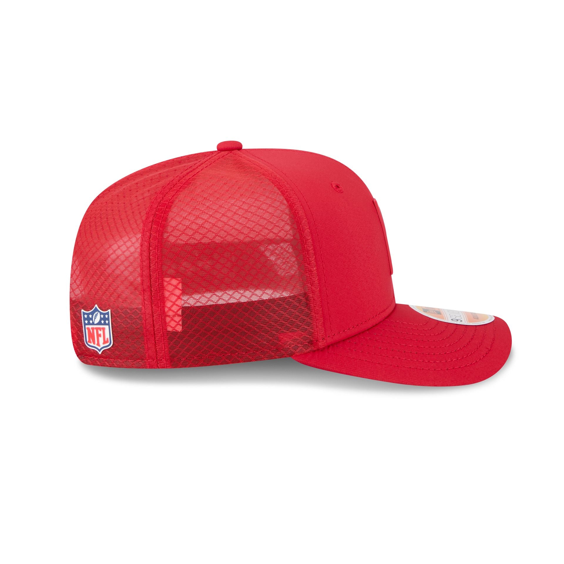 San Francisco 49Ers 2025 Sideline Hot Weather 9Seventy Trucker Hat - Image 5