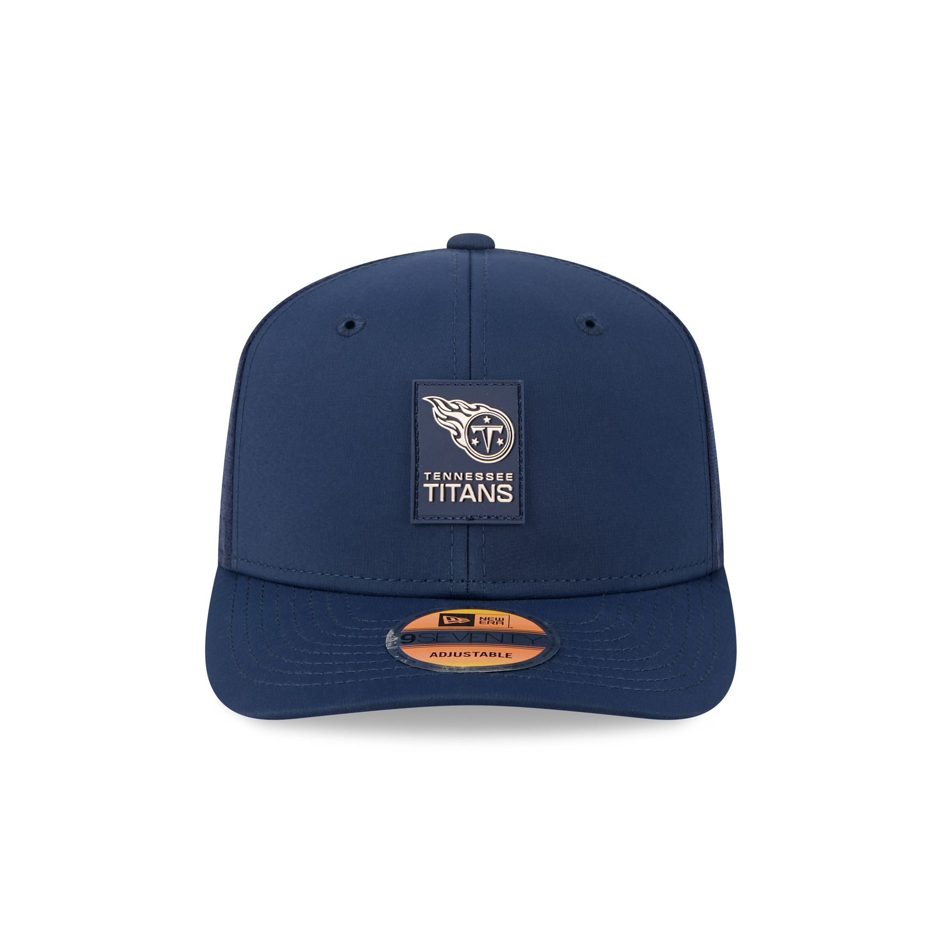 Alternative view of Tennessee Titans 2025 Sideline Hot Weather 9Seventy Trucker Hat