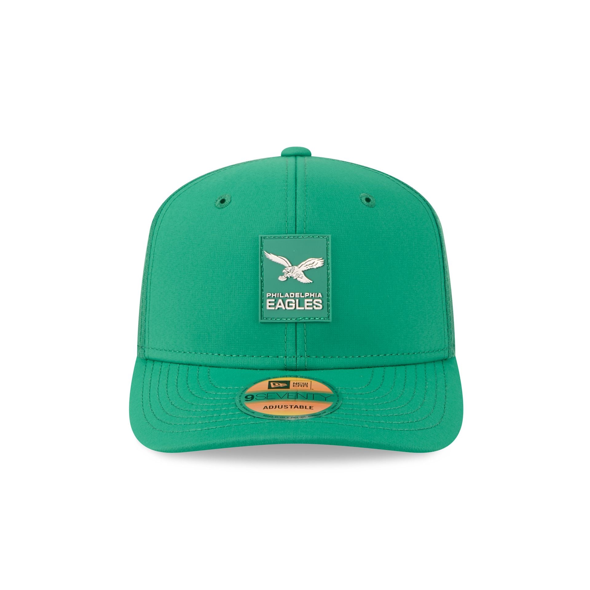 Alternative view of Philadelphia Eagles 2025 Sideline Hot Weather Historic 9Seventy Trucker Hat