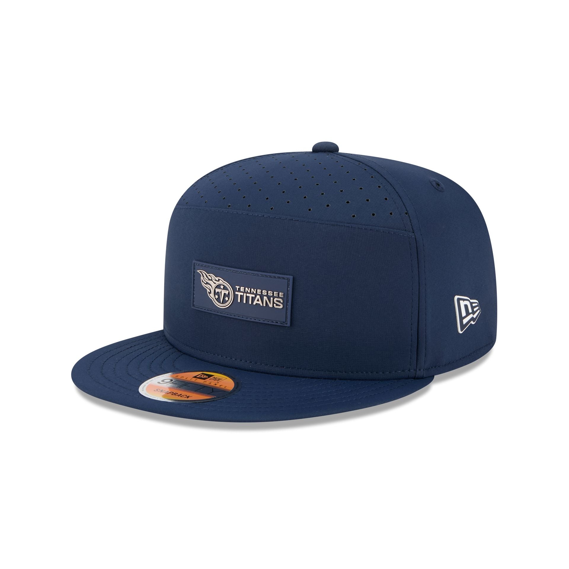 Tennessee Titans 2025 Sideline Hot Weather Split Panel 9Fifty Snapback Hat
