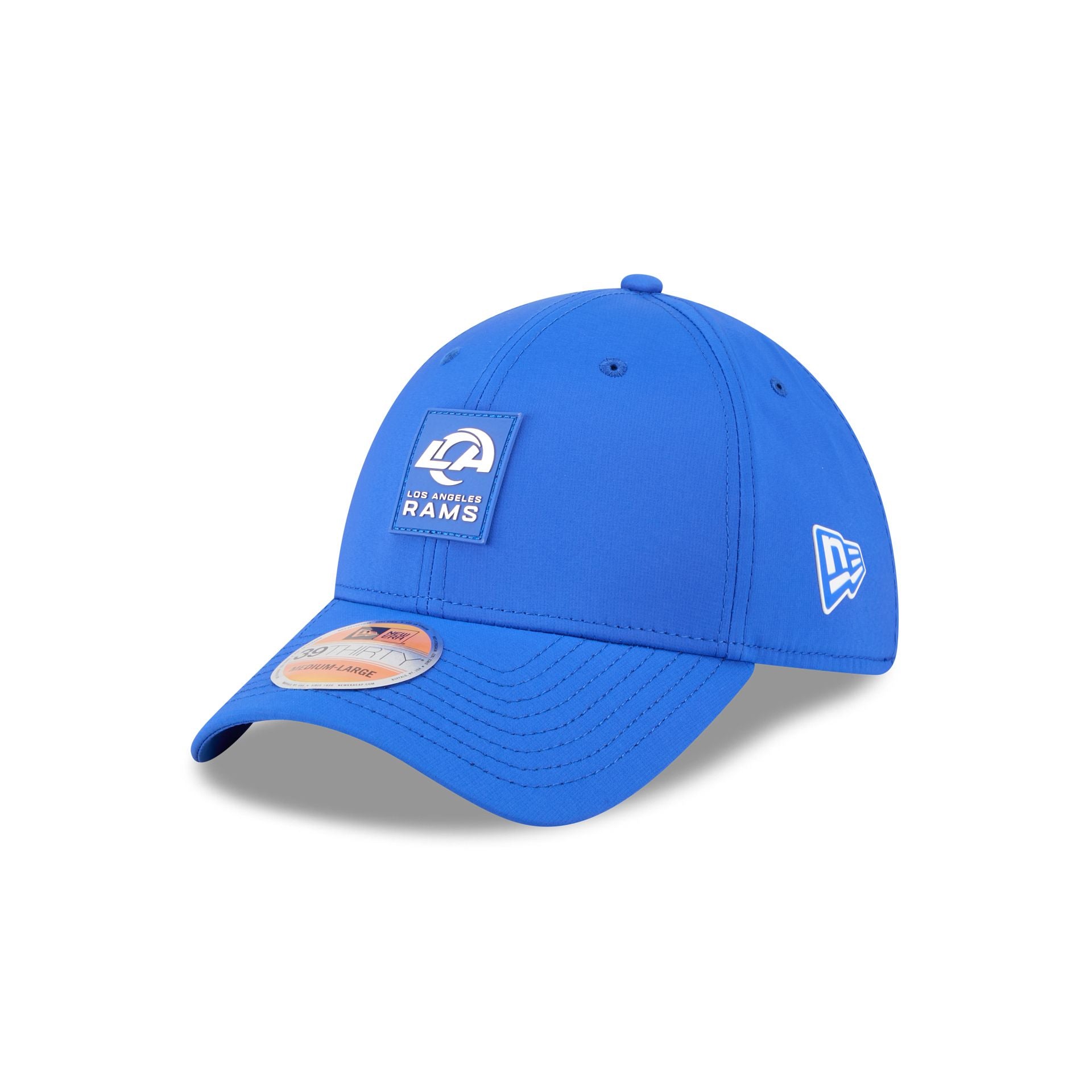 Los Angeles Rams 2025 Sideline Hot Weather 39Thirty Stretch Fit Hat