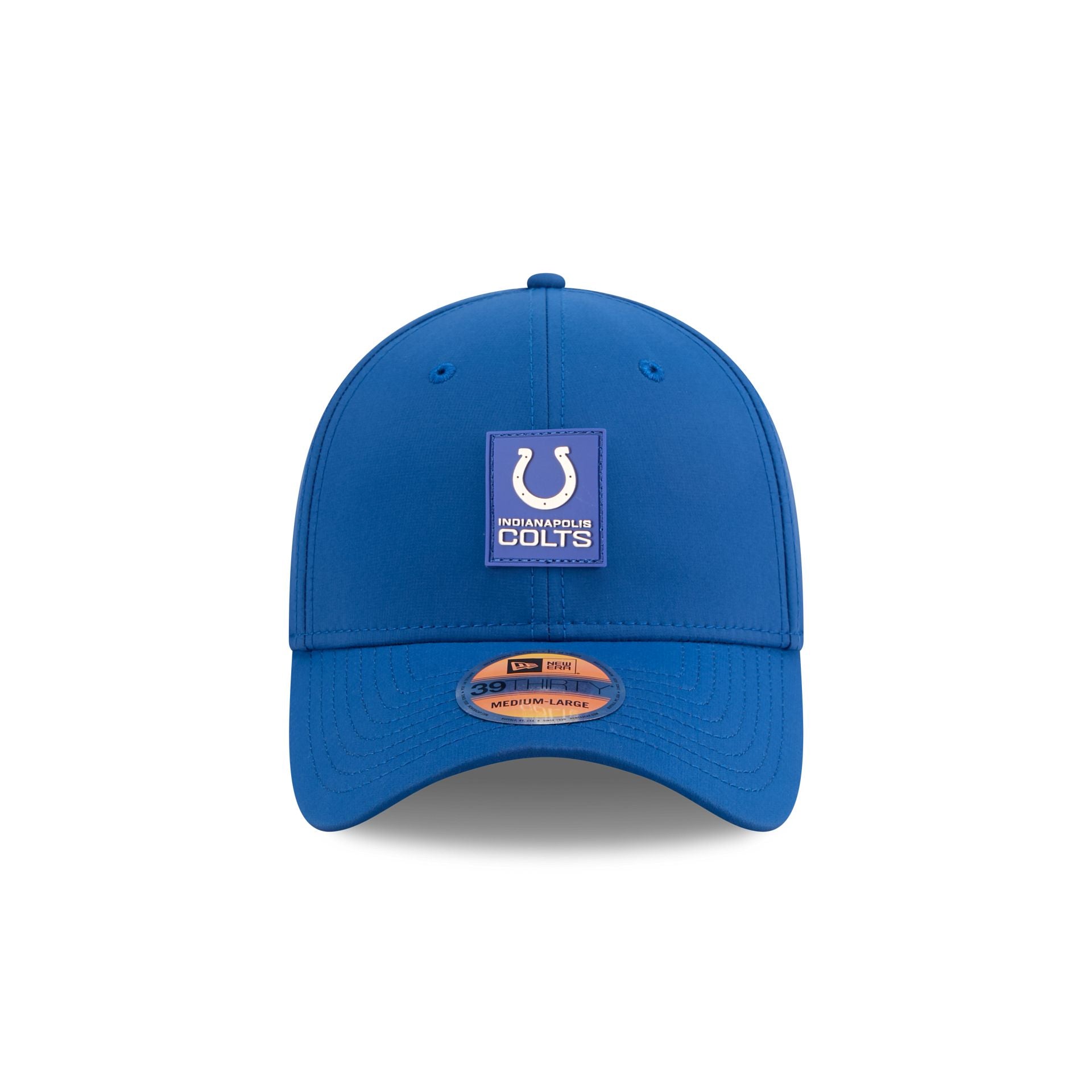 Alternative view of Indianapolis Colts 2025 Sideline Hot Weather 39Thirty Stretch Fit Hat