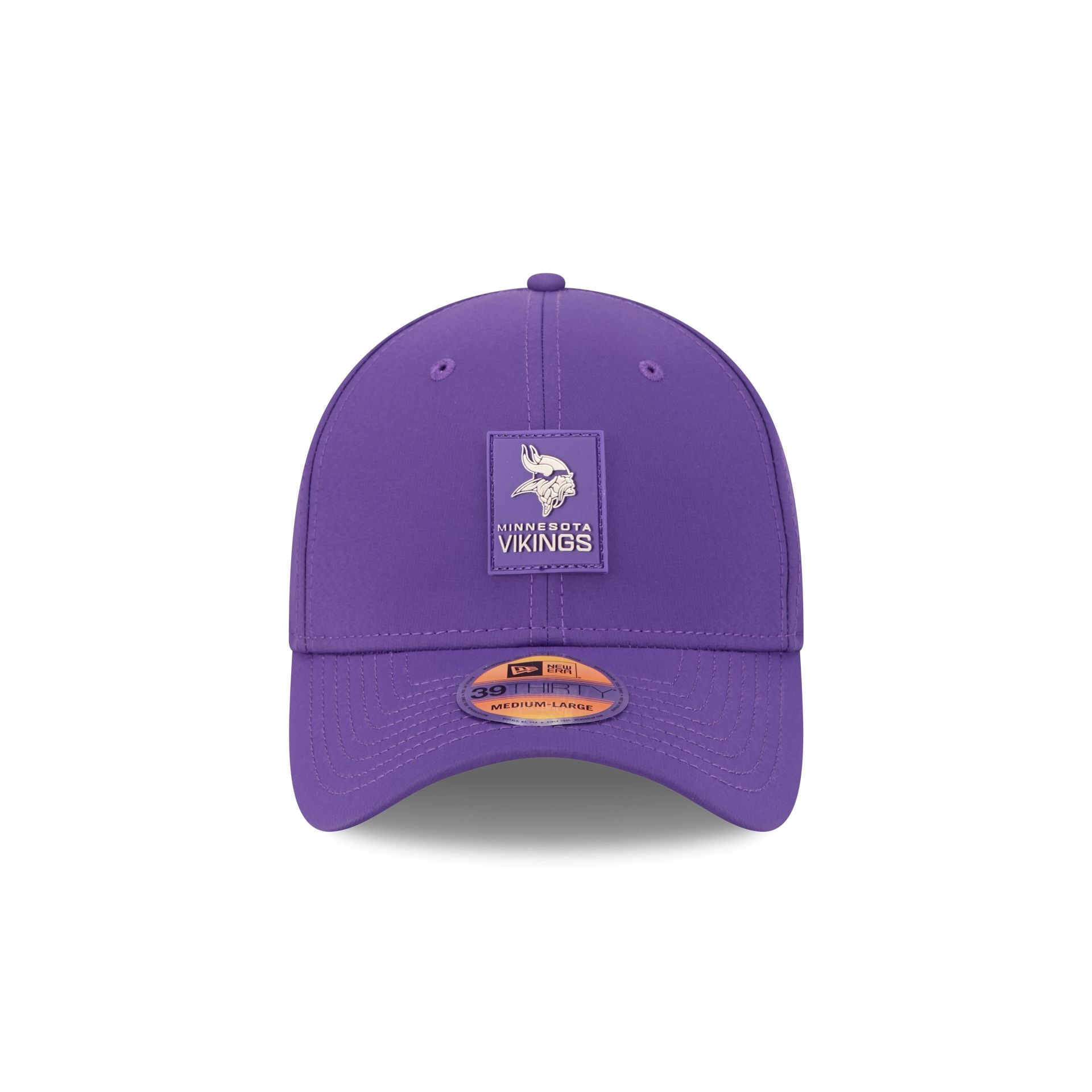 Alternative view of Minnesota Vikings 2025 Sideline Hot Weather 39Thirty Stretch Fit Hat