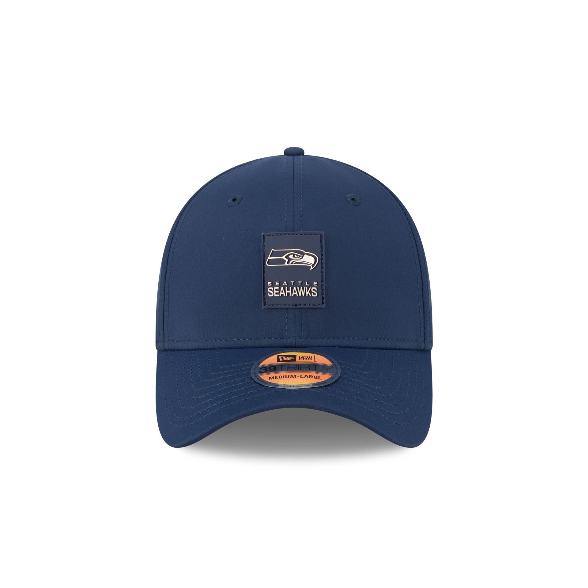 Alternative view of Seattle Seahawks 2025 Sideline Hot Weather 39Thirty Stretch Fit Hat