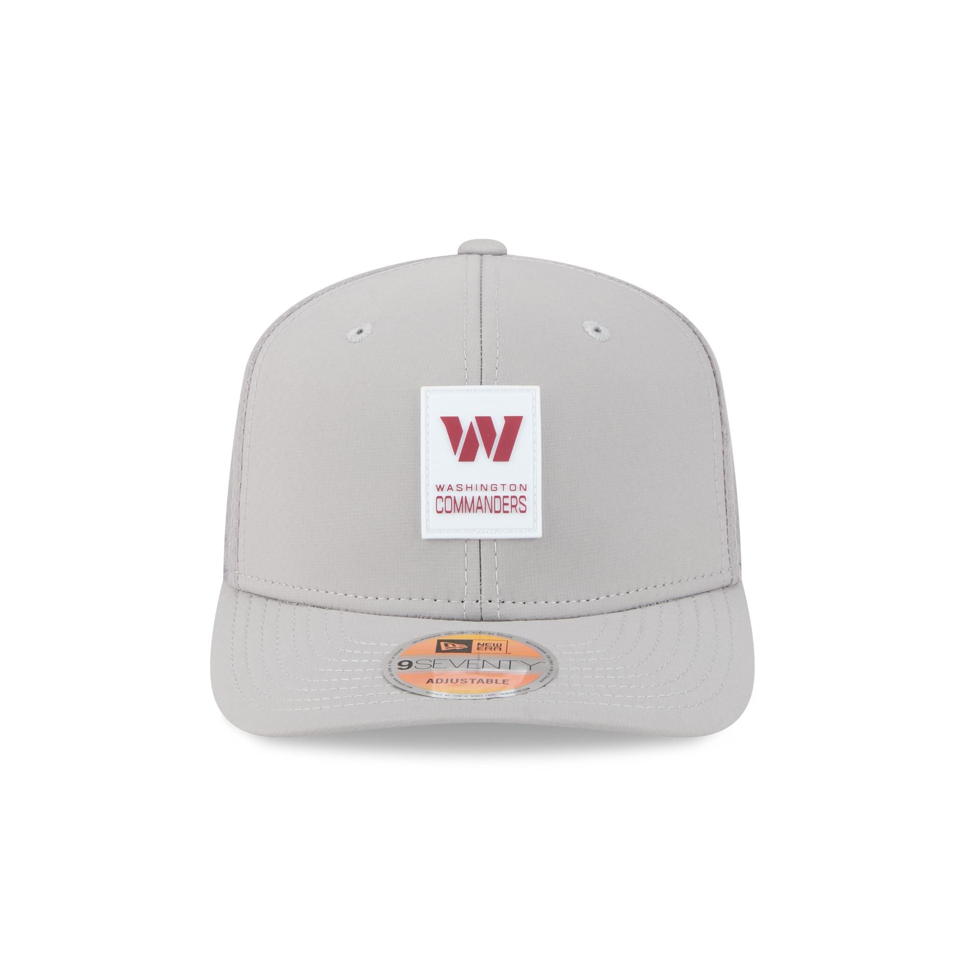 Alternative view of Washington Commanders 2025 Sideline Hot Weather Gray 9Seventy Trucker Hat