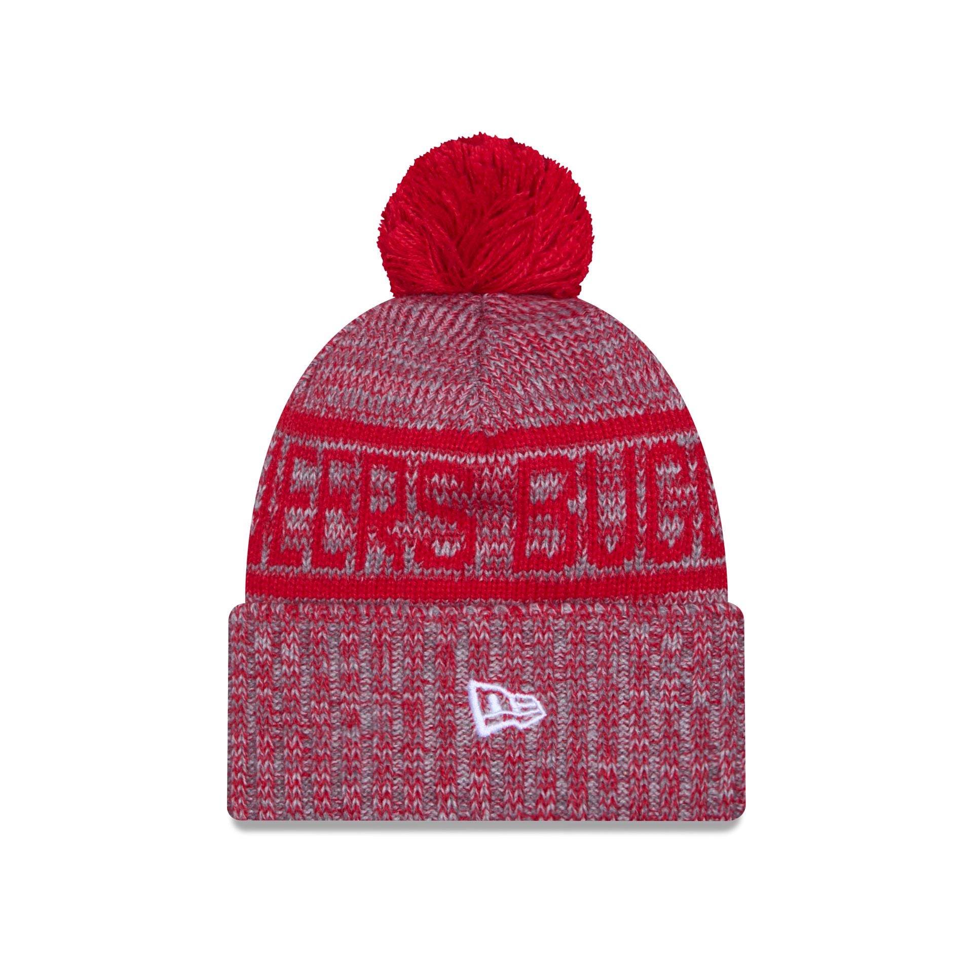 Alternative view of Tampa Bay Buccaneers 2025 Sideline Cold Weather Gray Pom Knit Hat