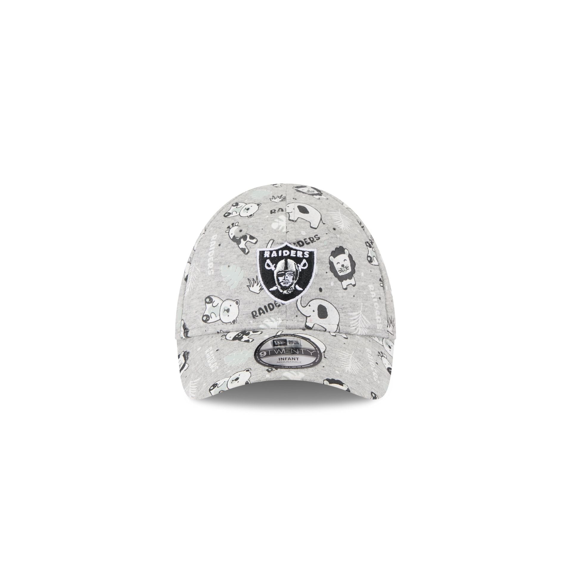 Alternative view of Las Vegas Raiders Kids Animal 9Twenty Adjustable Hat
