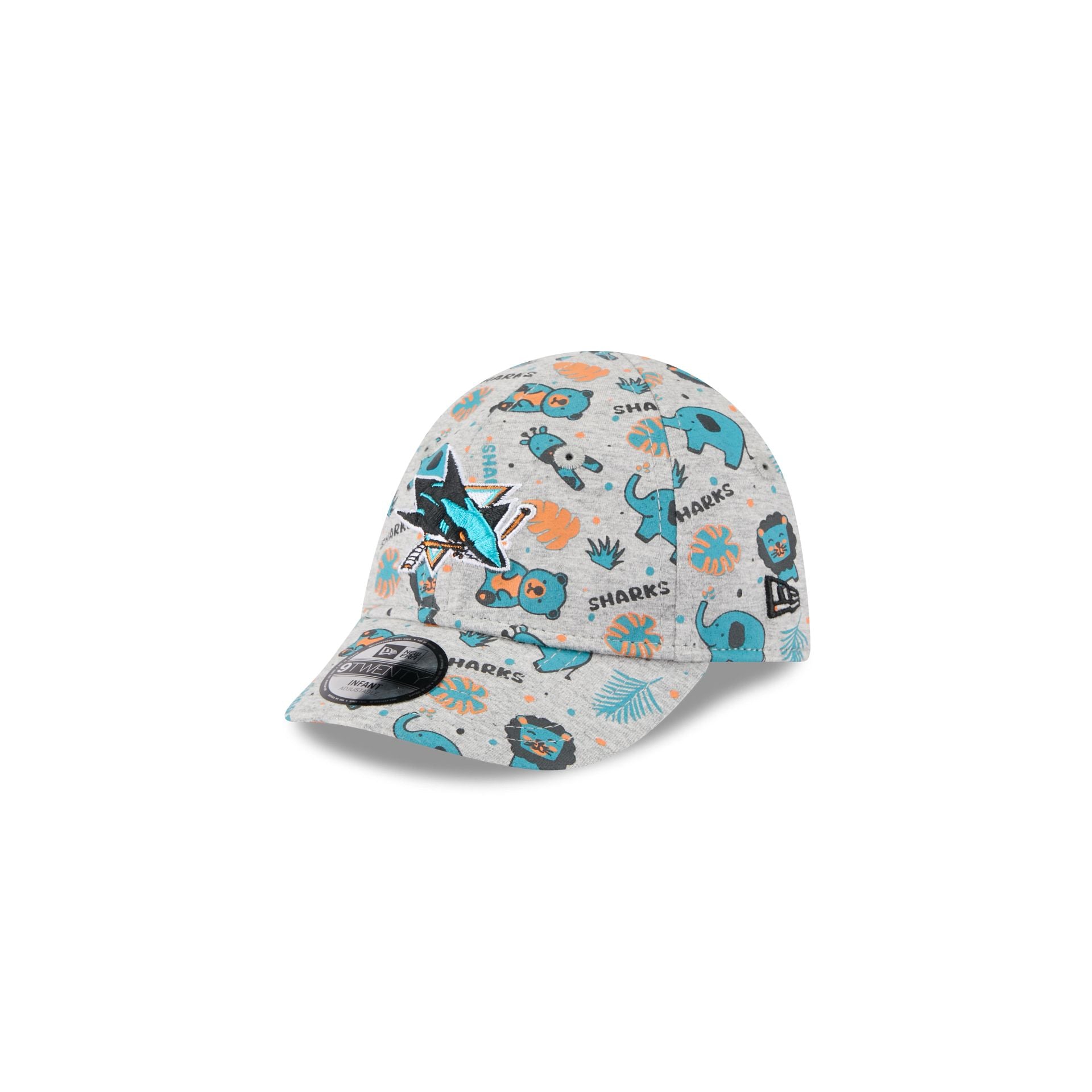 San Jose Sharks Kids Animal 9Twenty Adjustable Hat
