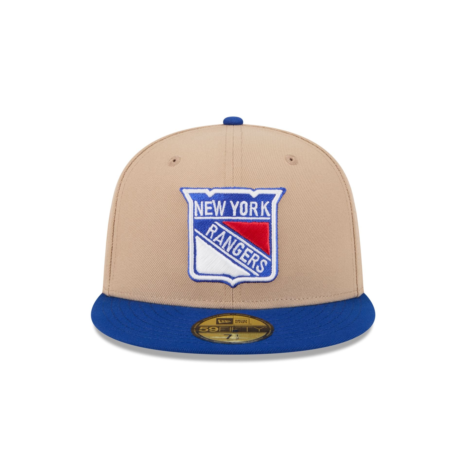 Alternative view of New York Rangers Camel 59Fifty Fitted Hat