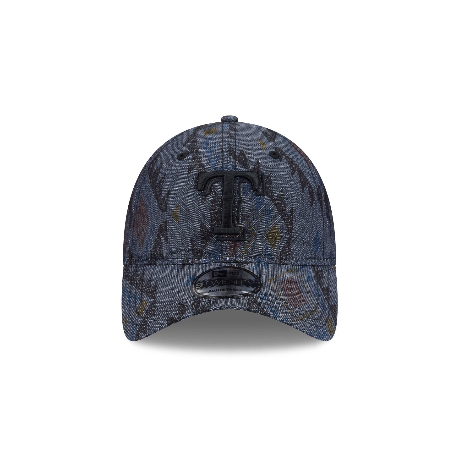 Alternative view of Texas Rangers Aztec Pattern 9Twenty Adjustable Hat