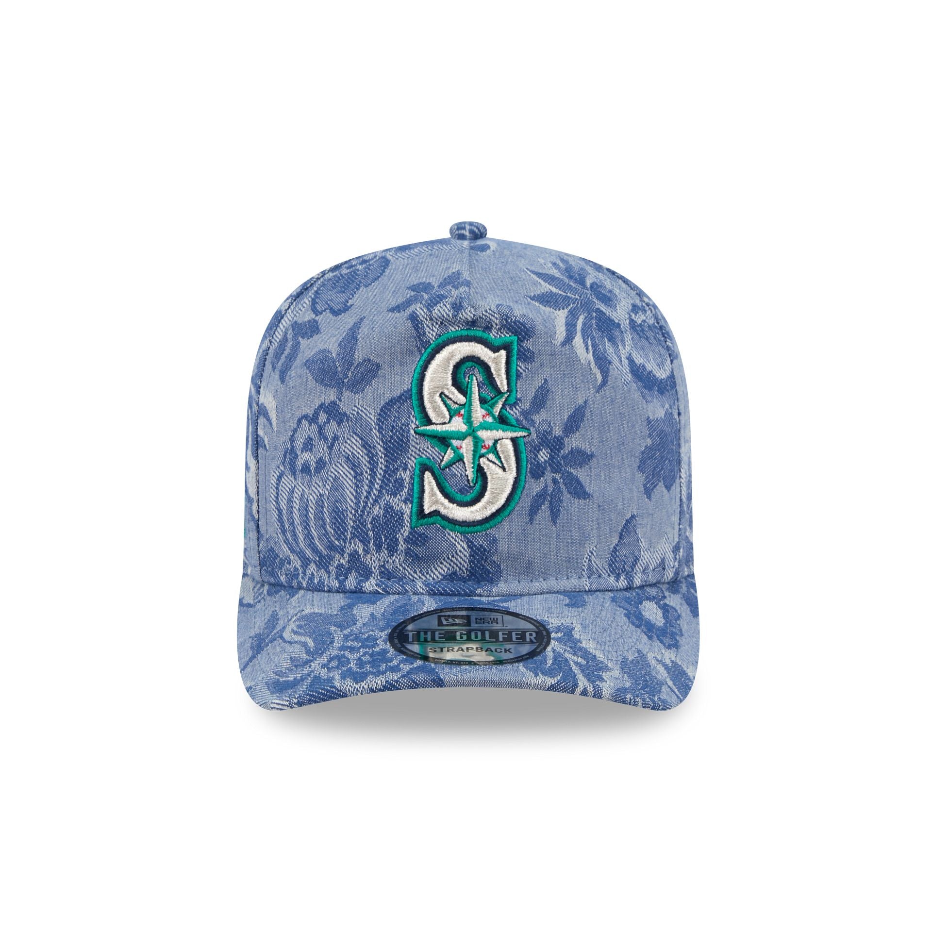 Alternative view of Seattle Mariners Denim Jacquard Golfer Hat