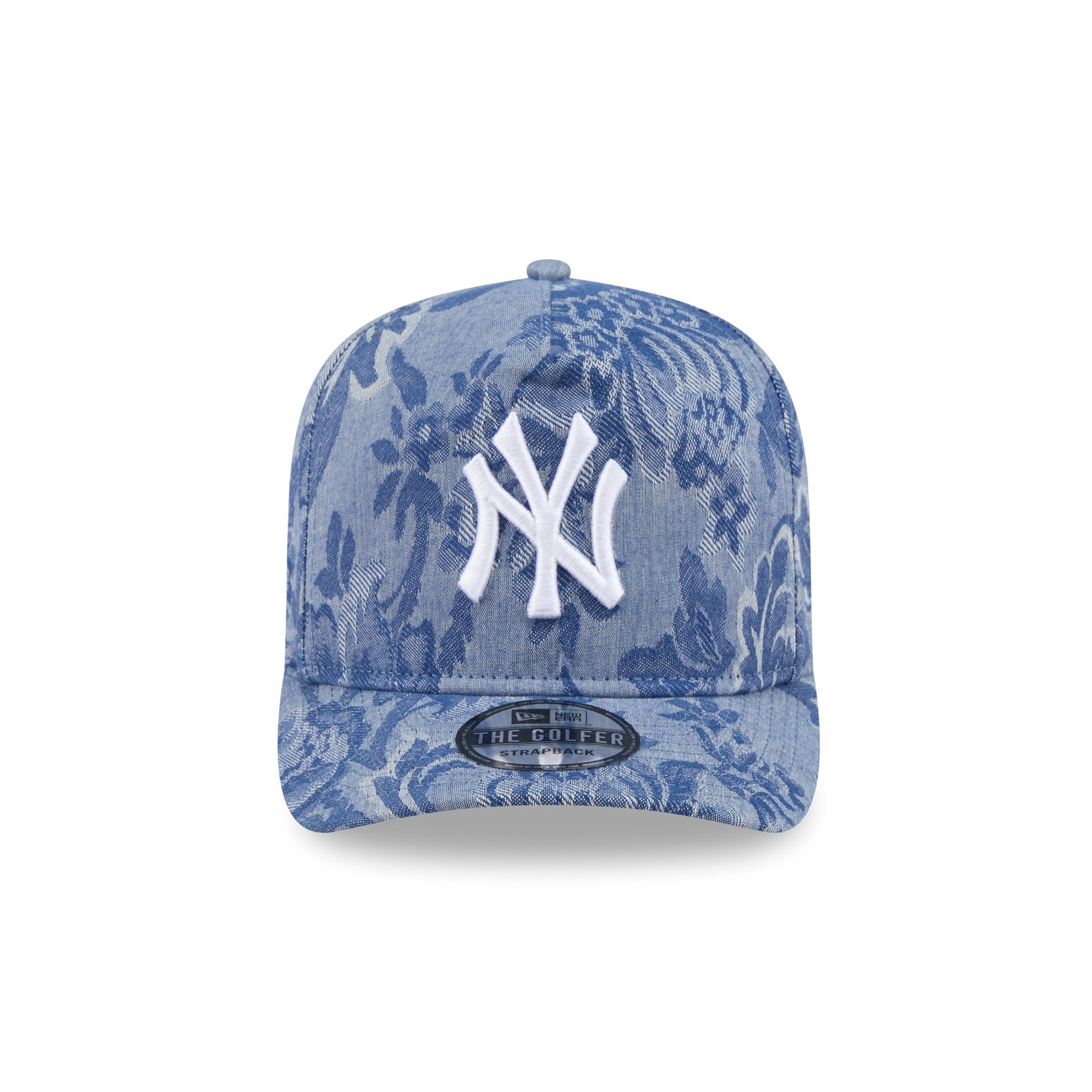 Alternative view of New York Yankees Denim Jacquard Golfer Hat