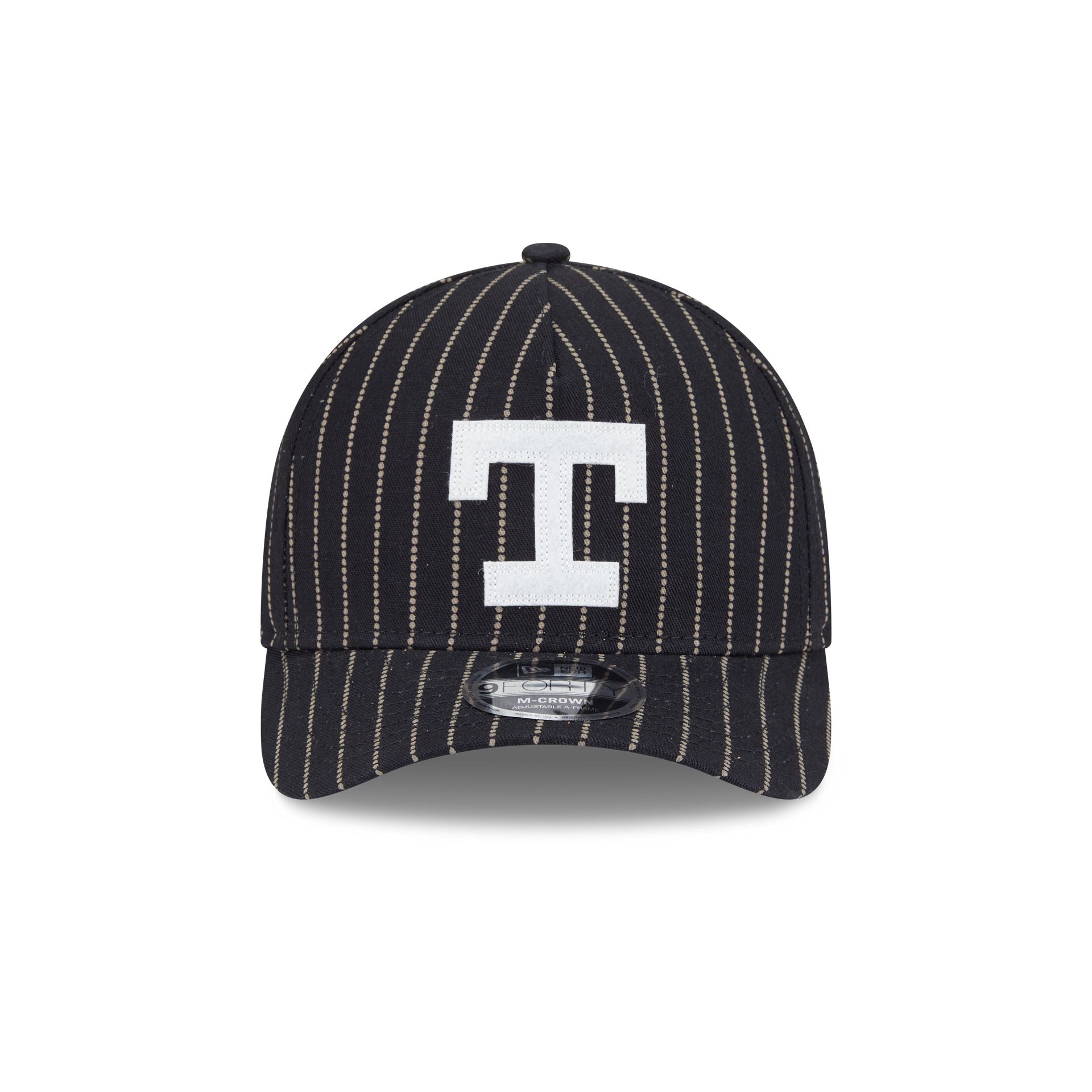 Alternative view of Texas Rangers Dotted Pinstripe 9Forty M-Crown A-Frame Adjustable Hat