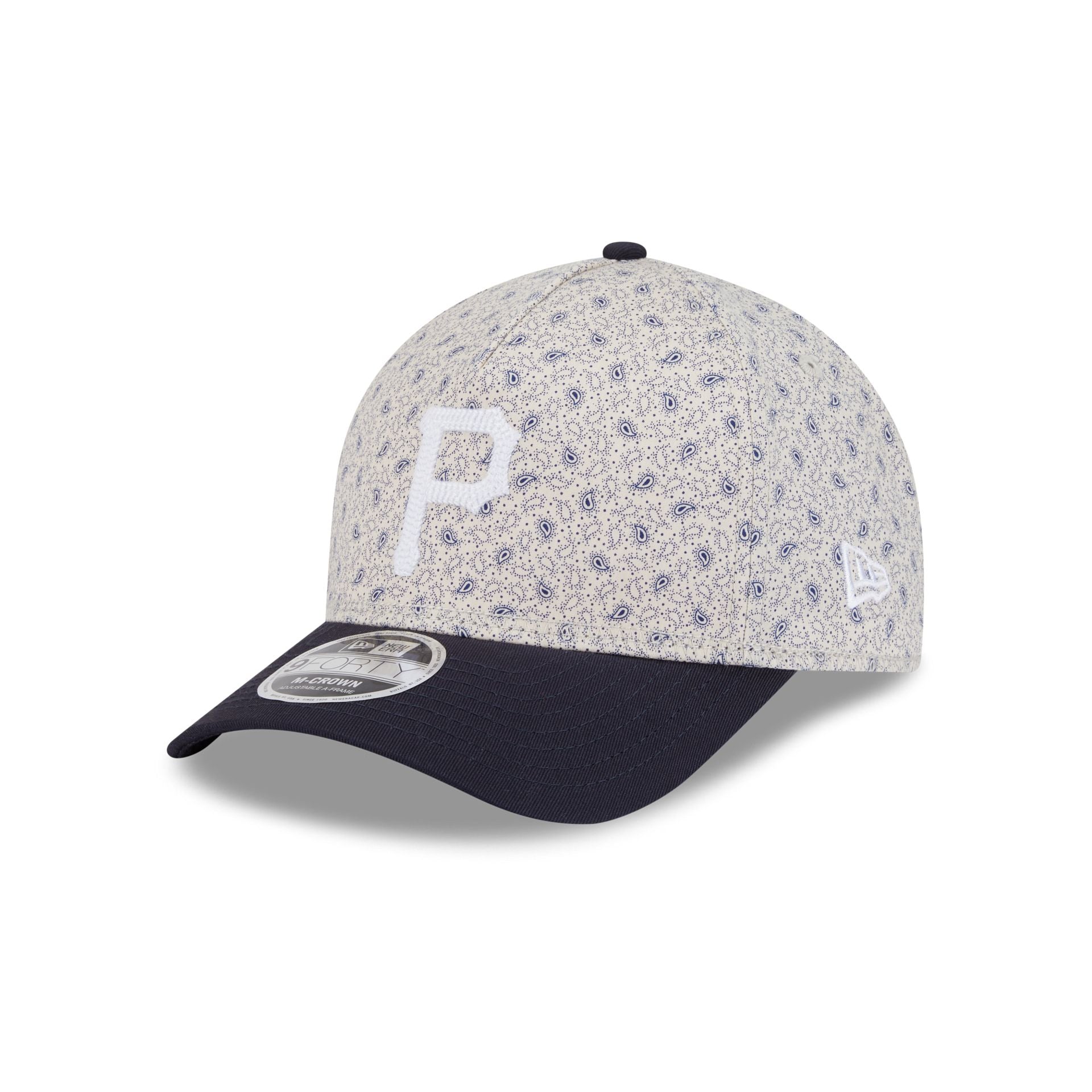 Pittsburgh Pirates Micro Print 9Forty M-Crown A-Frame Adjustable Hat