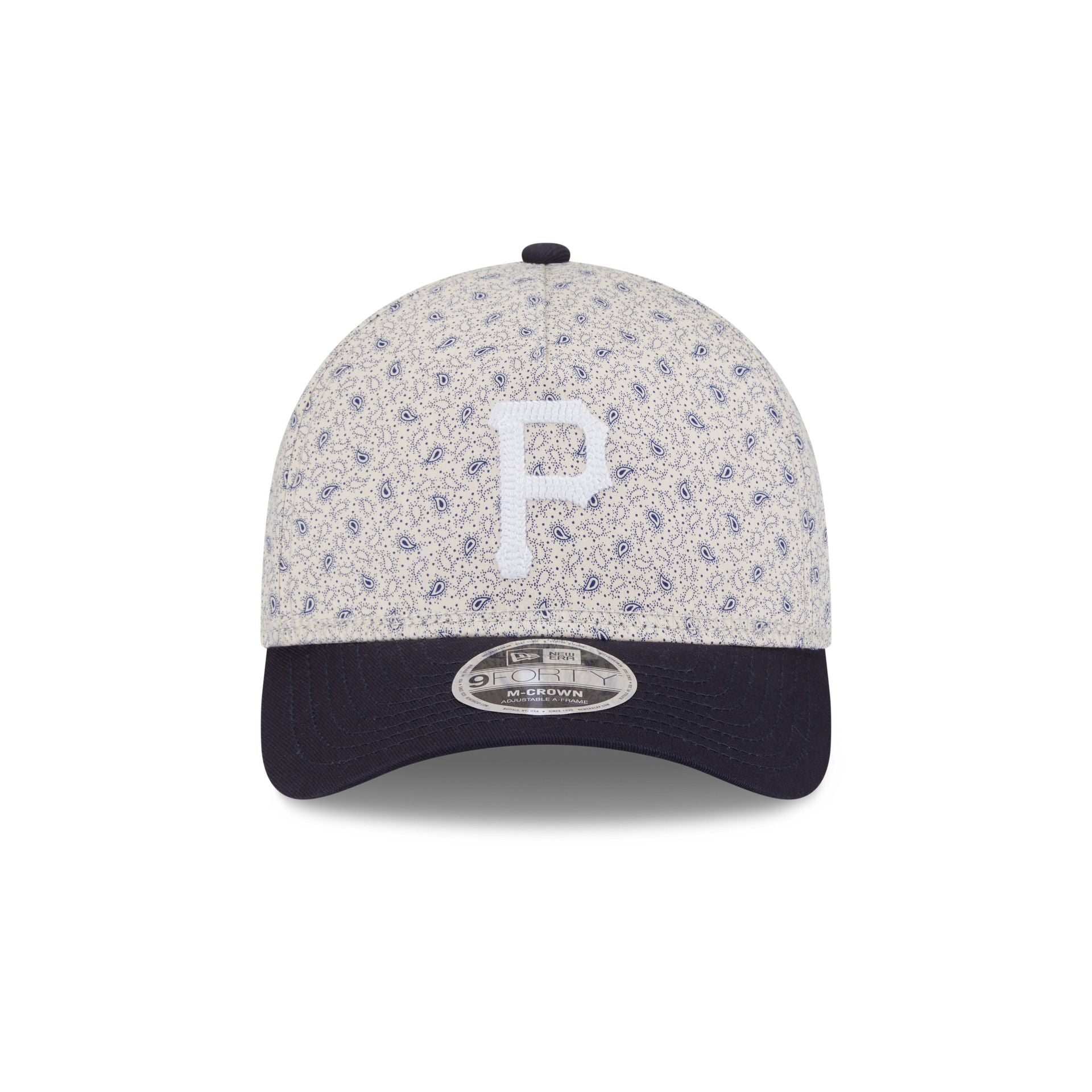 Alternative view of Pittsburgh Pirates Micro Print 9Forty M-Crown A-Frame Adjustable Hat
