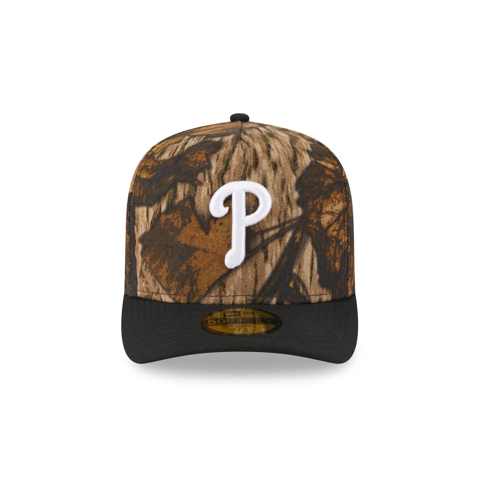 Alternative view of Philadelphia Phillies Ripstop Camo 59Fifty A-Frame Fitted Hat