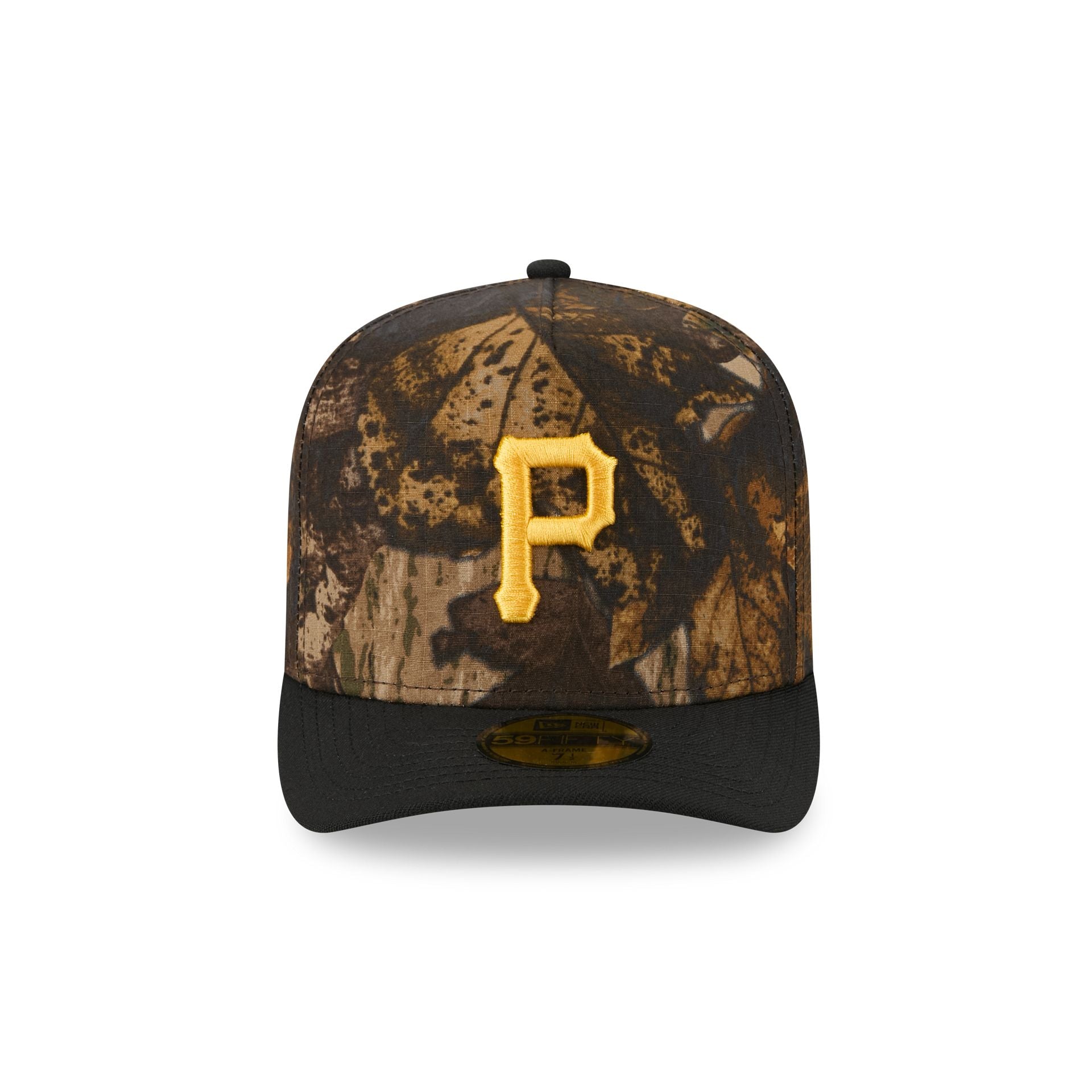Alternative view of Pittsburgh Pirates Ripstop Camo 59Fifty A-Frame Fitted Hat
