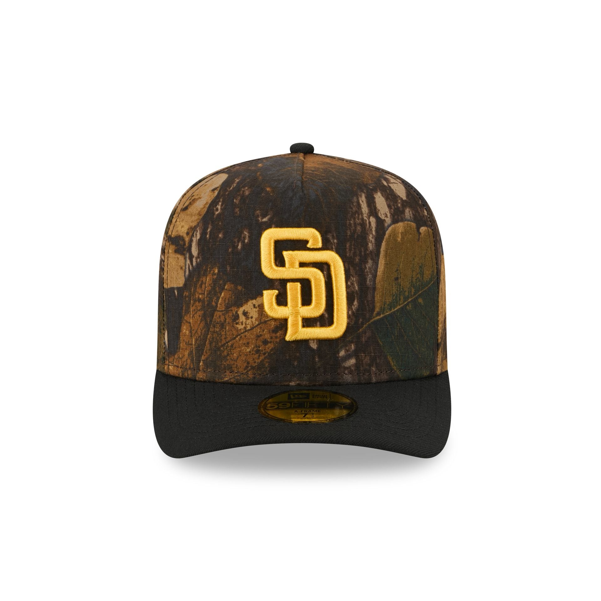 Alternative view of San Diego Padres Ripstop Camo 59Fifty A-Frame Fitted Hat