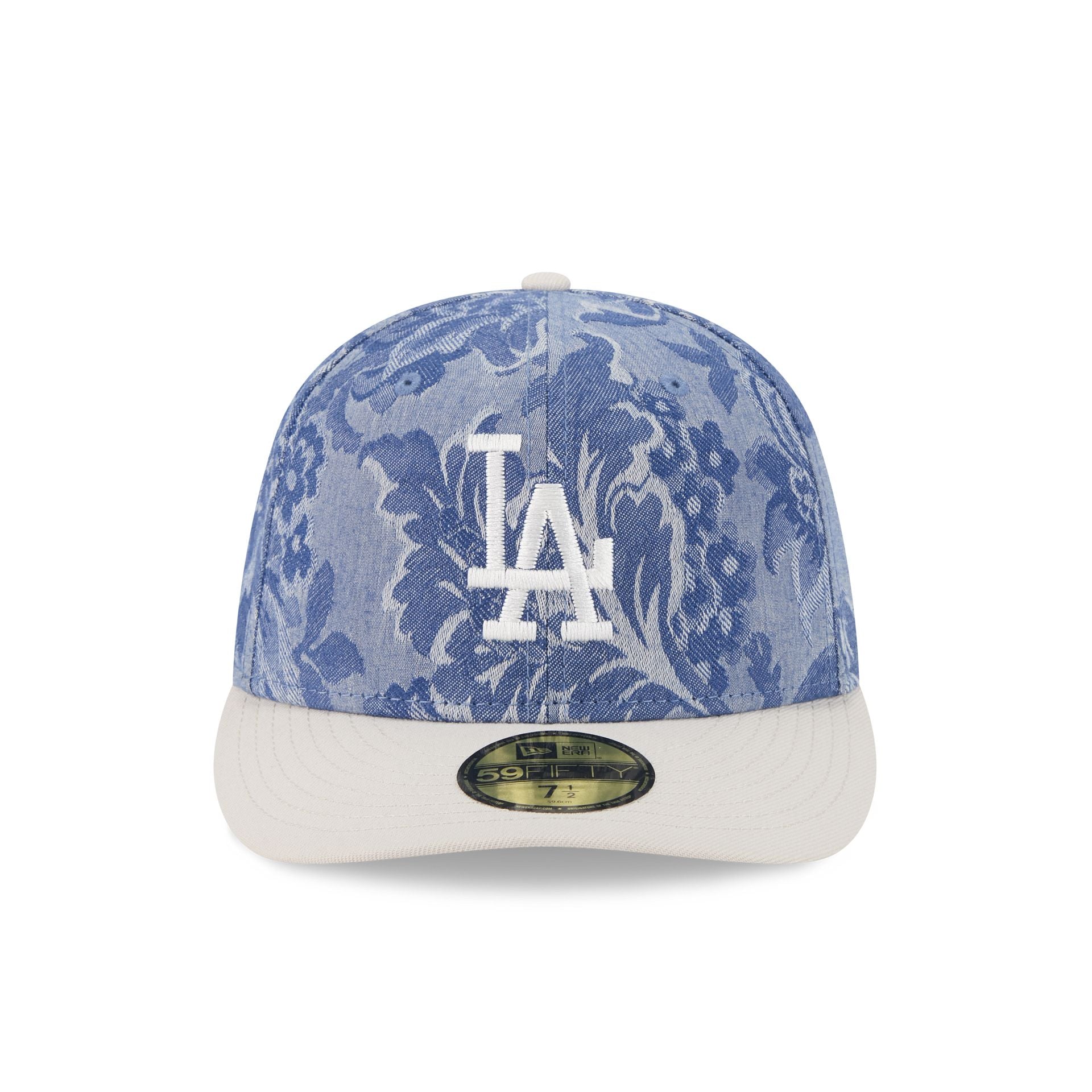 Alternative view of Los Angeles Dodgers Two-Tone Denim 59Fifty Fitted Hat