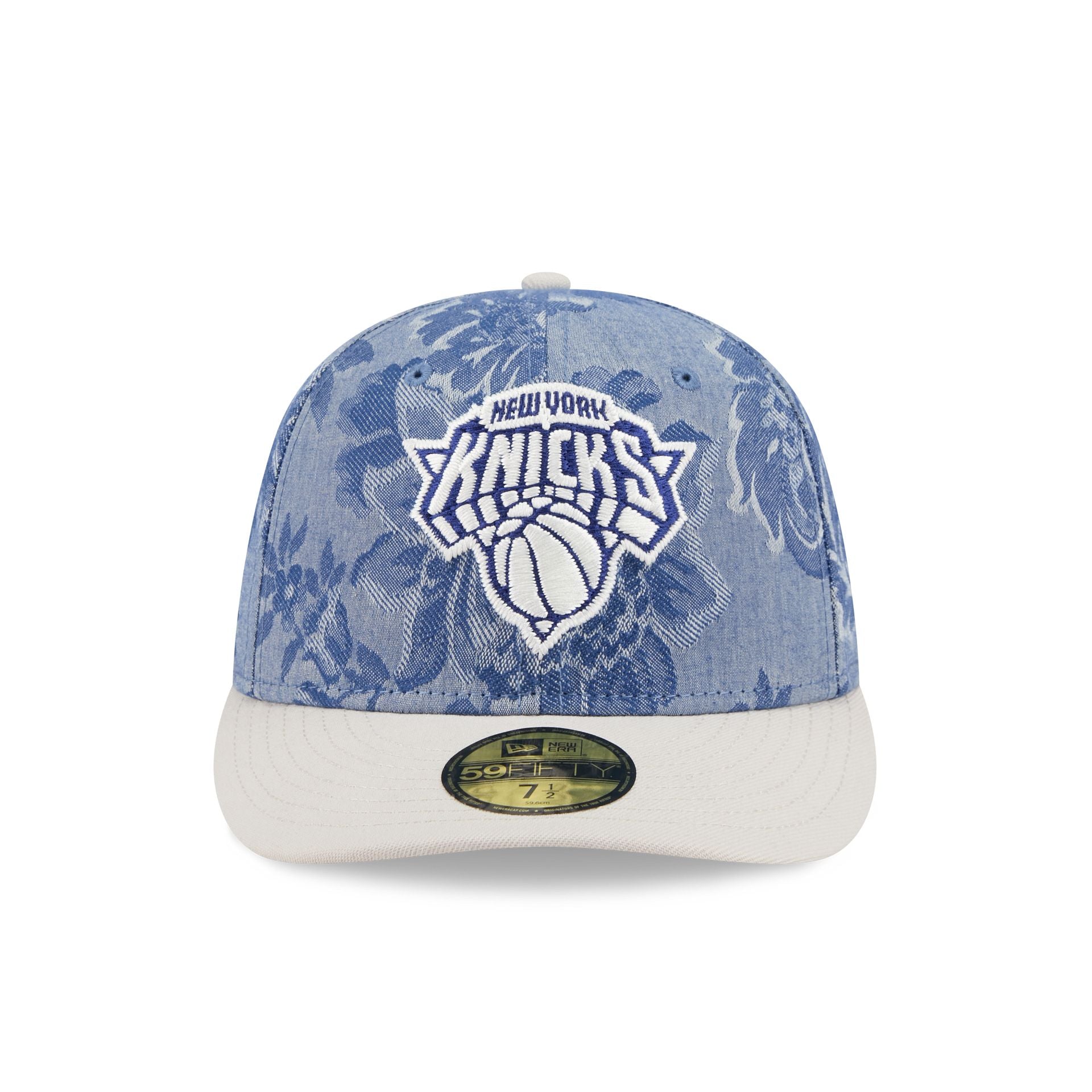 Alternative view of New York Knicks Two-Tone Denim 59Fifty Fitted Hat
