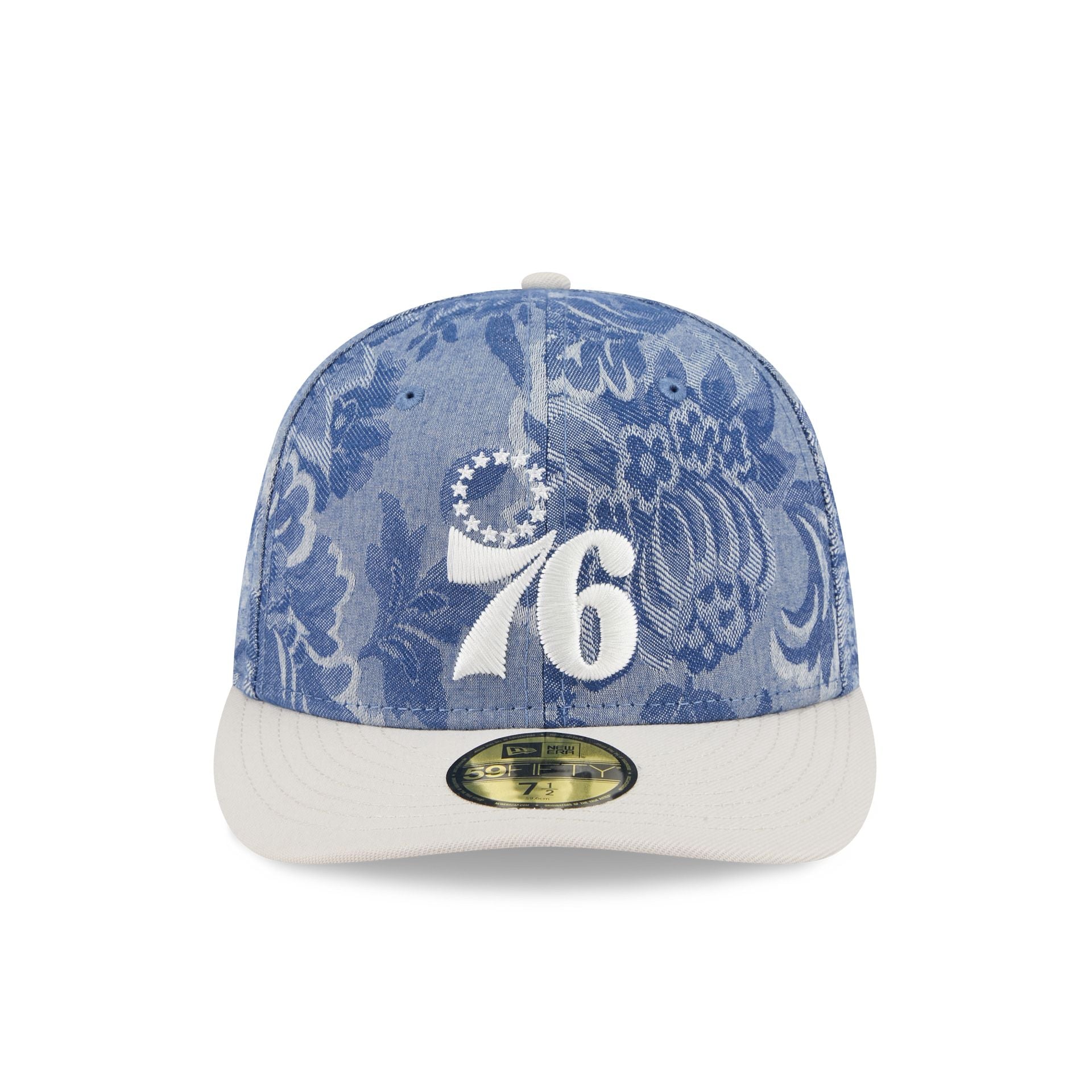 Alternative view of Philadelphia 76Ers Two-Tone Denim 59Fifty Fitted Hat