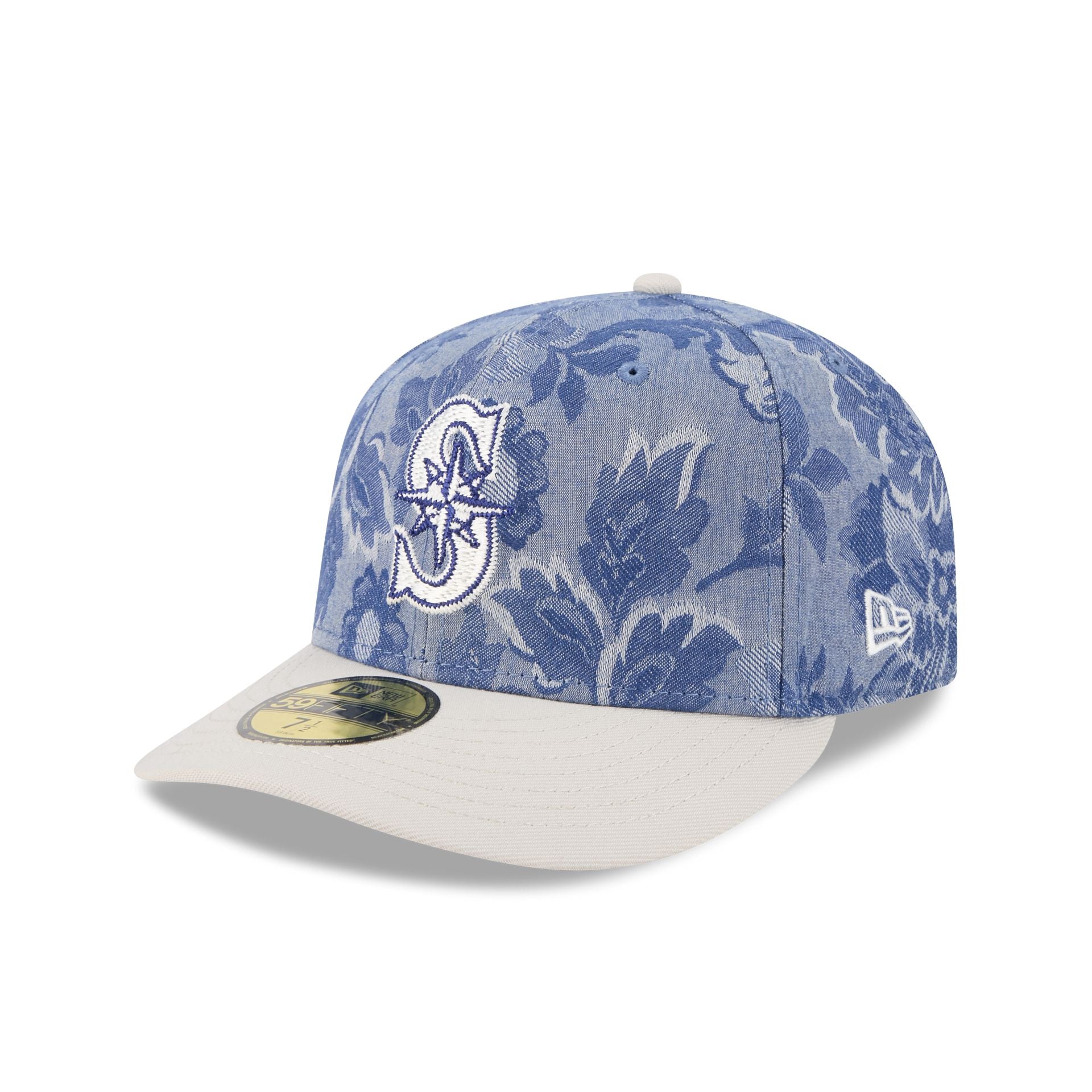 Seattle Mariners Two-Tone Denim 59Fifty Fitted Hat