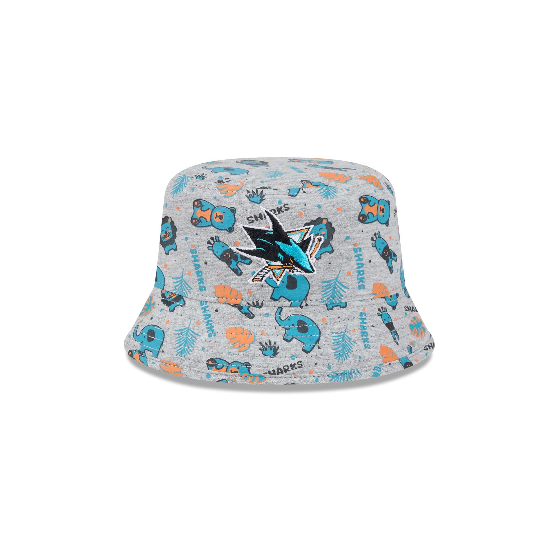 Alternative view of San Jose Sharks Kids Animal Bucket Hat