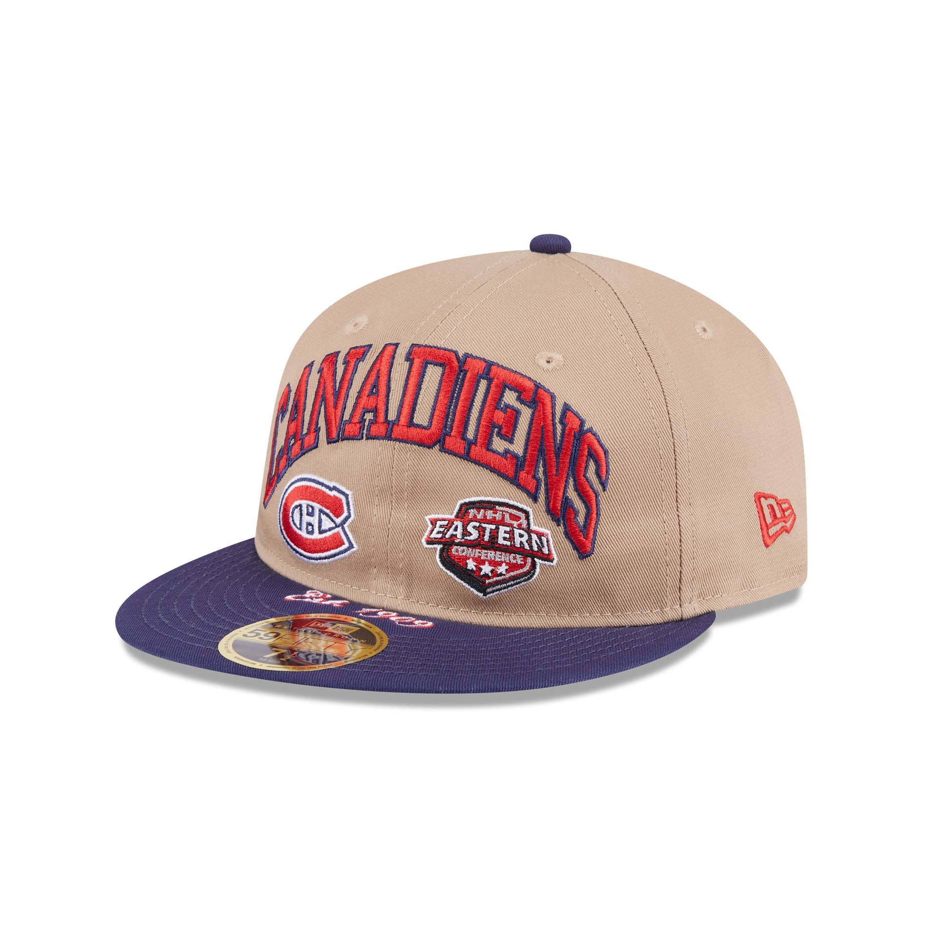 Montreal Canadiens Camel Retro Crown 59Fifty Fitted Hat