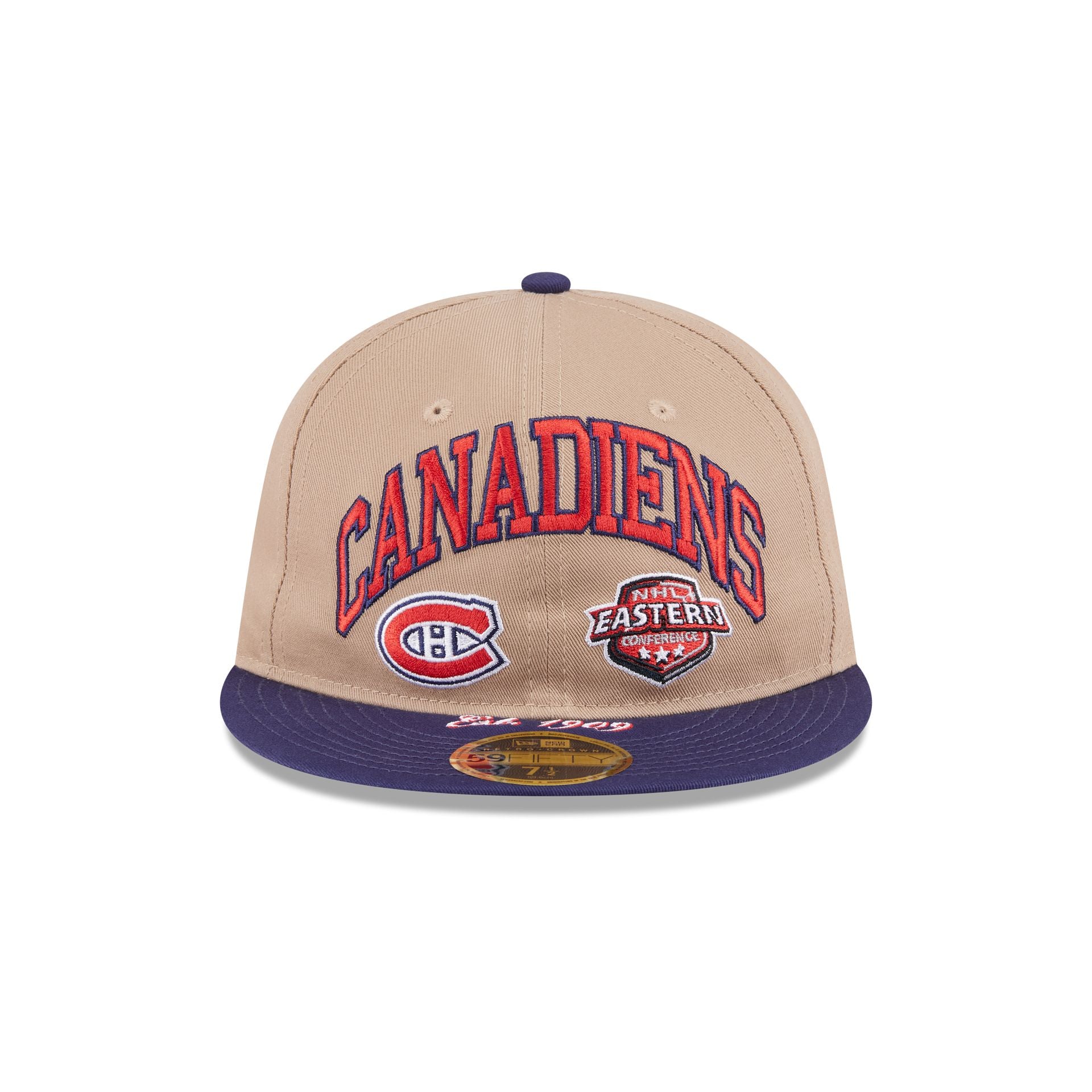 Alternative view of Montreal Canadiens Camel Retro Crown 59Fifty Fitted Hat