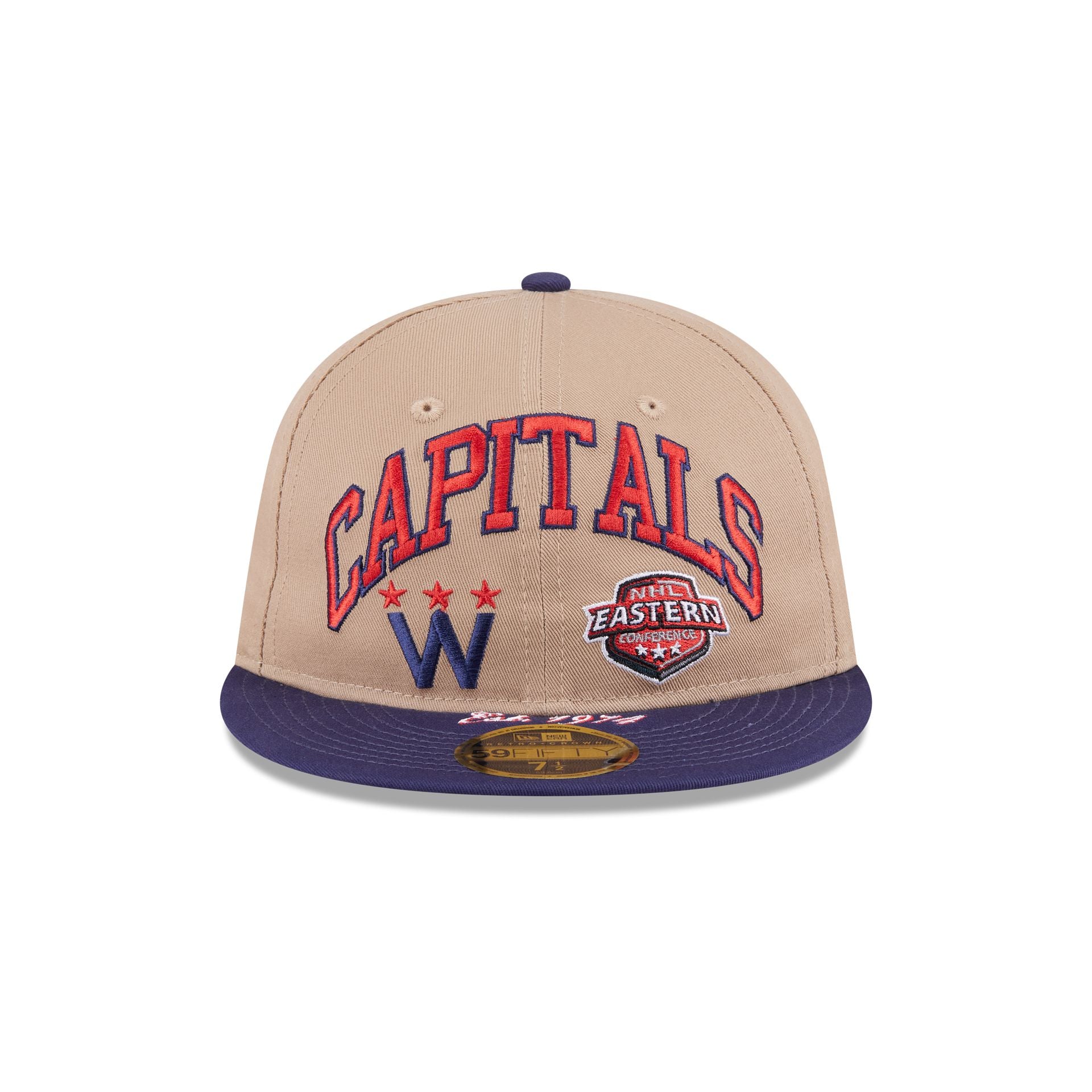 Alternative view of Washington Capitals Camel Retro Crown 59Fifty Fitted Hat