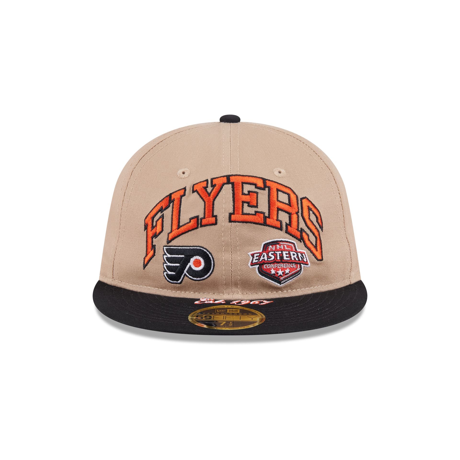 Alternative view of Philadelphia Flyers Camel Retro Crown 59Fifty Fitted Hat
