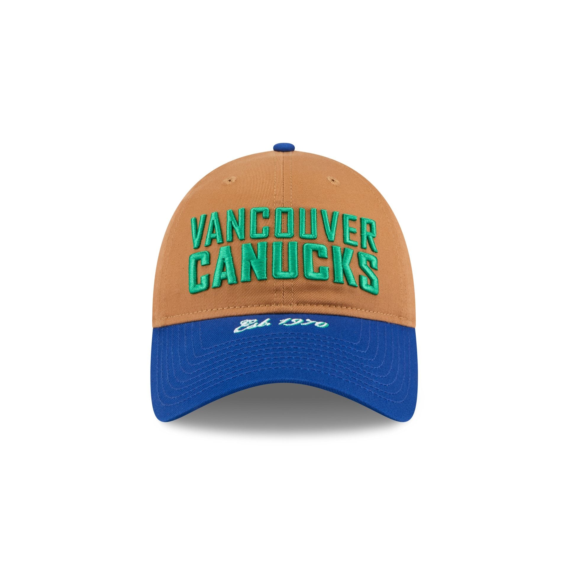 Alternative view of Vancouver Canucks Bronze 9Twenty Adjustable Hat