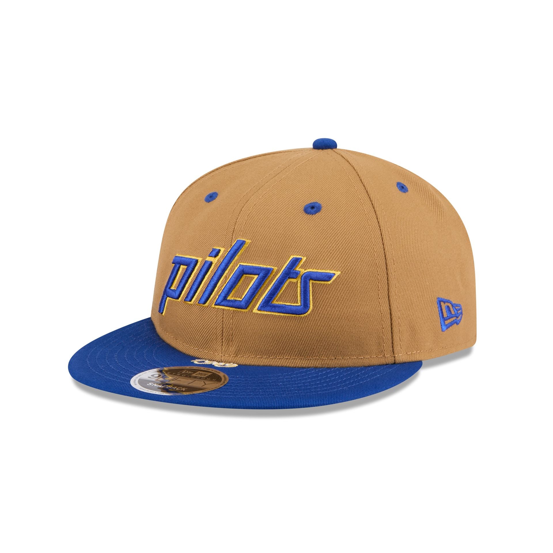 Seattle Pilots Wheat Retro Crown 9Fifty Snapback Hat