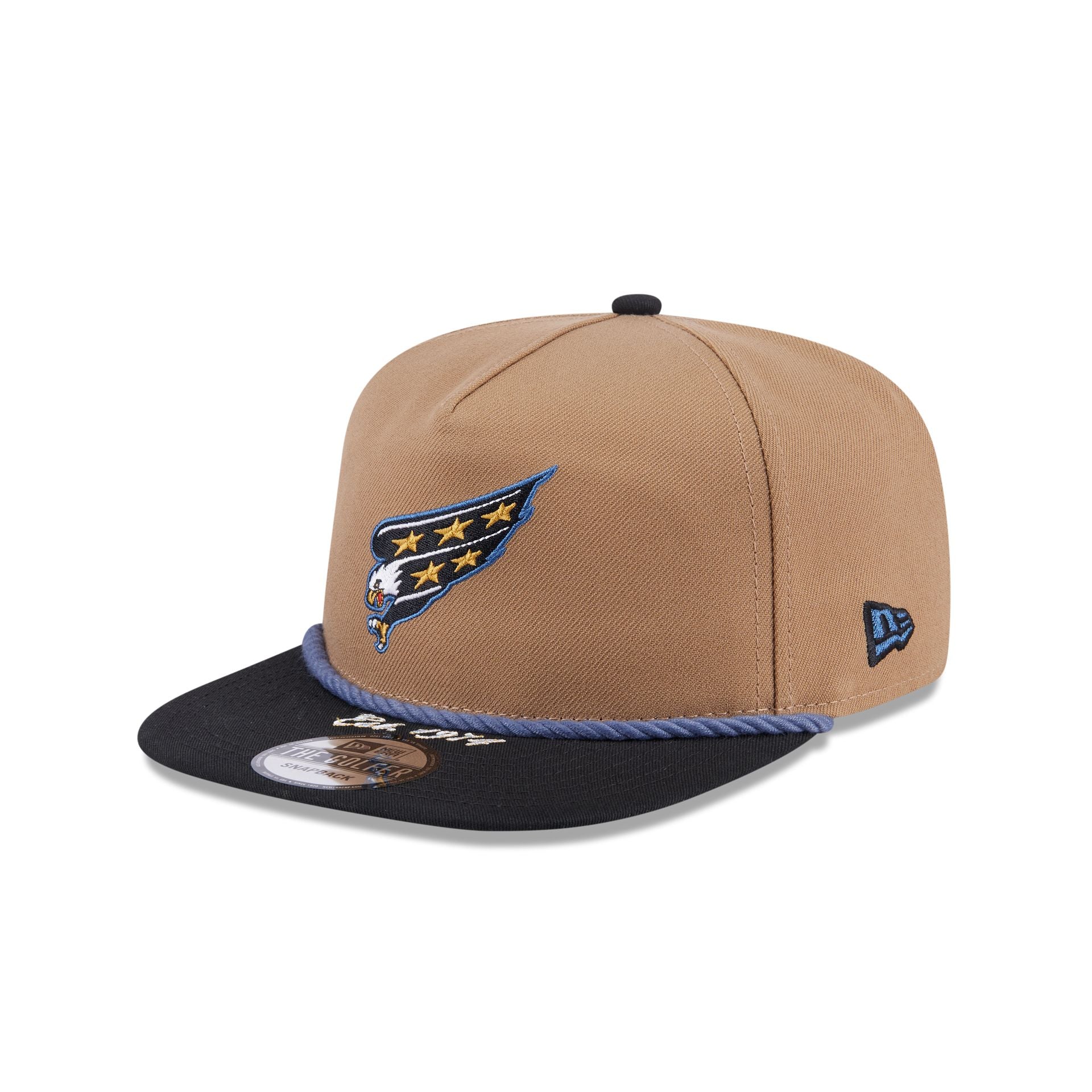 Washington Capitals Khaki Rope Golfer Hat