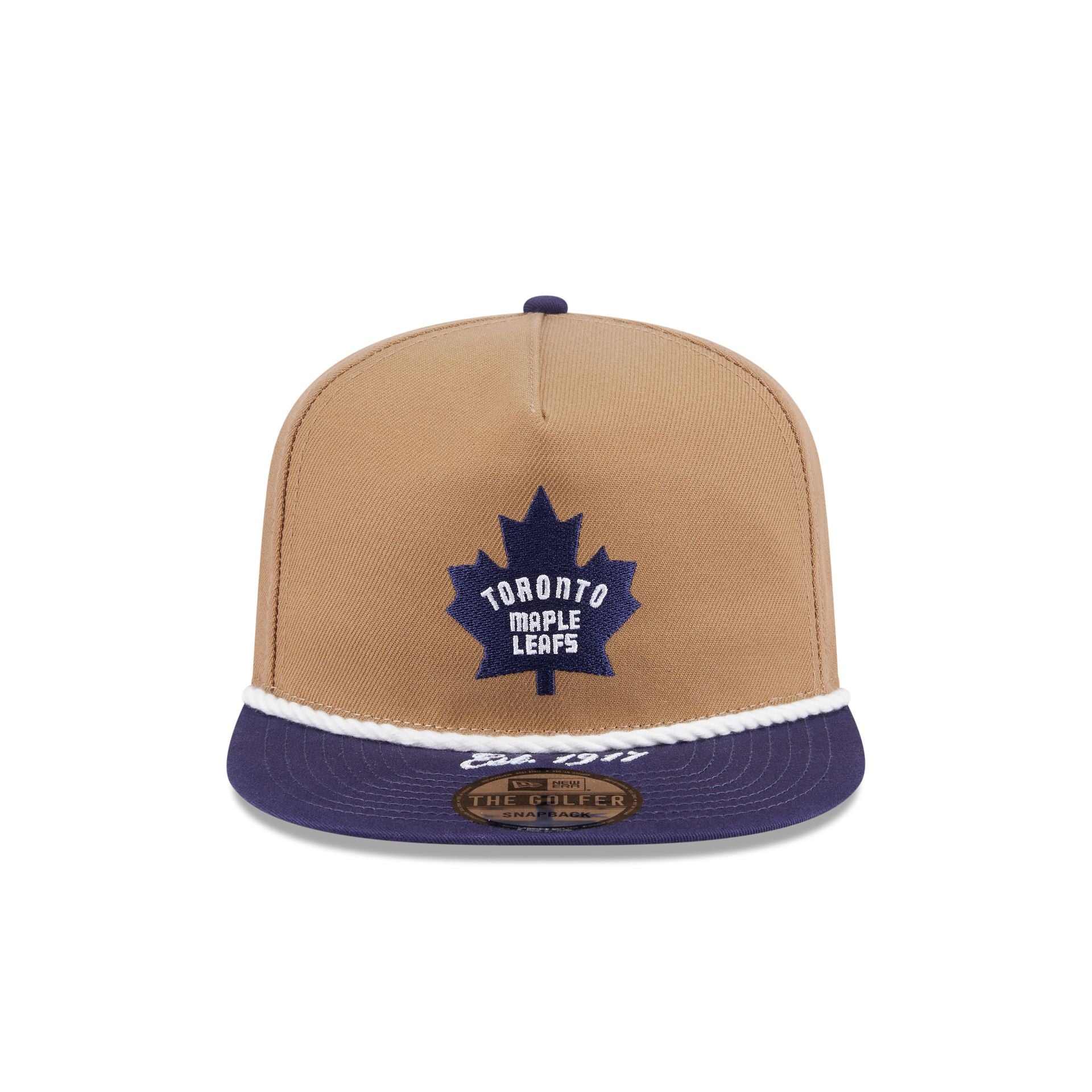 Alternative view of Toronto Maple Leafs Khaki Rope Golfer Hat