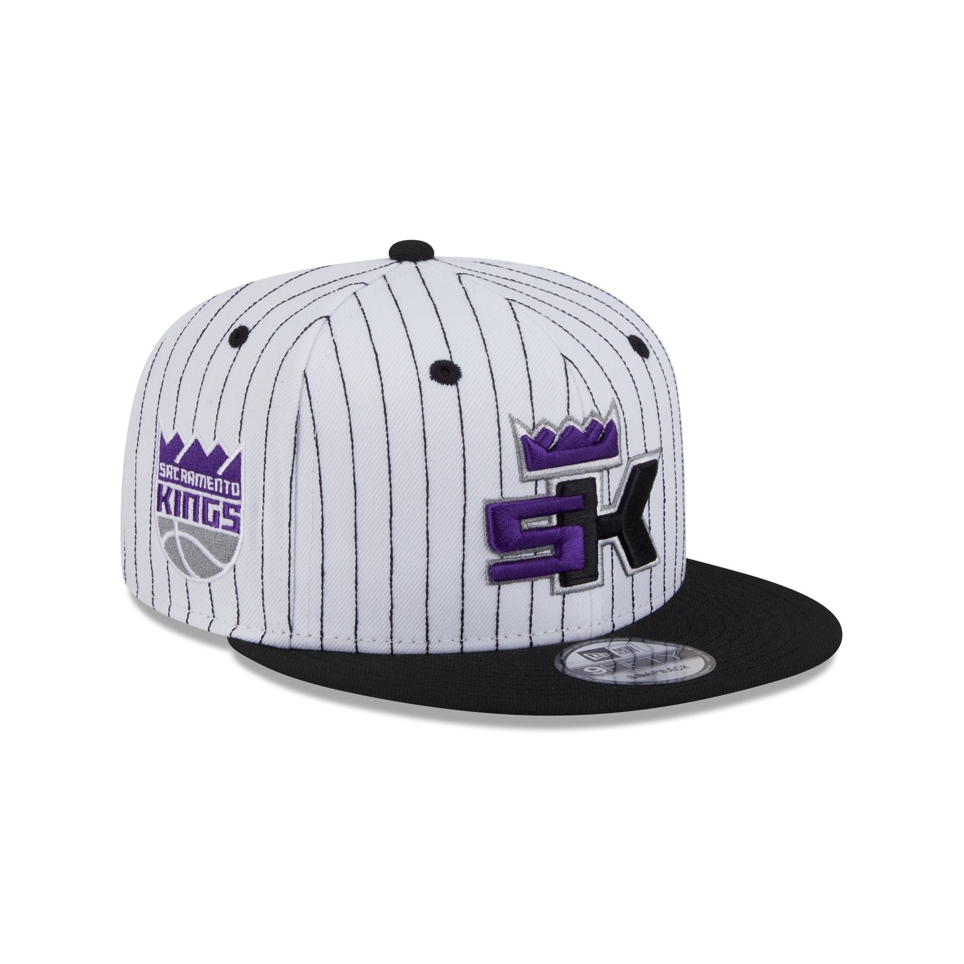Sacramento Kings Deceptor Pinstripe 9Fifty Snapback Hat