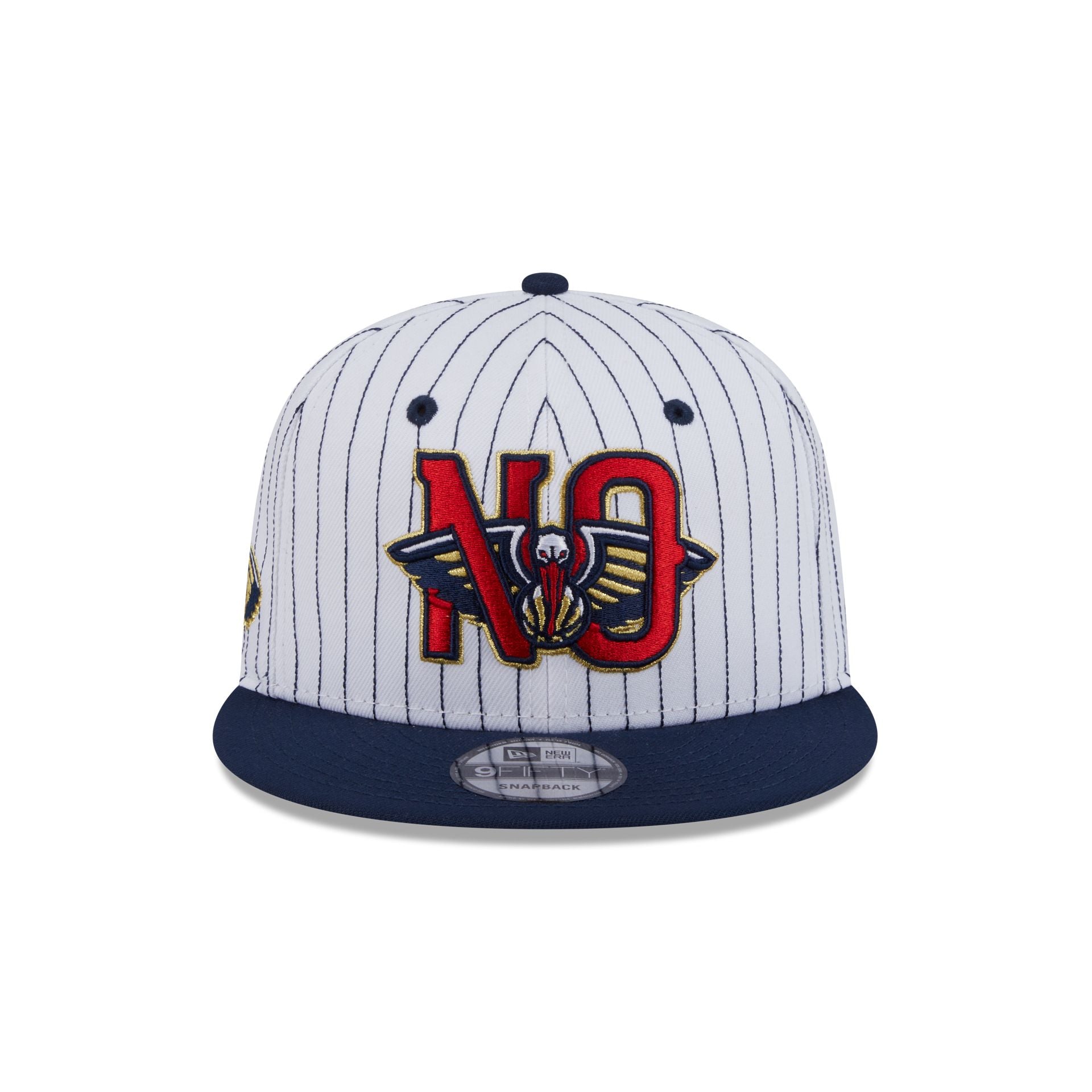 Alternative view of New Orleans Pelicans Deceptor Pinstripe 9Fifty Snapback Hat