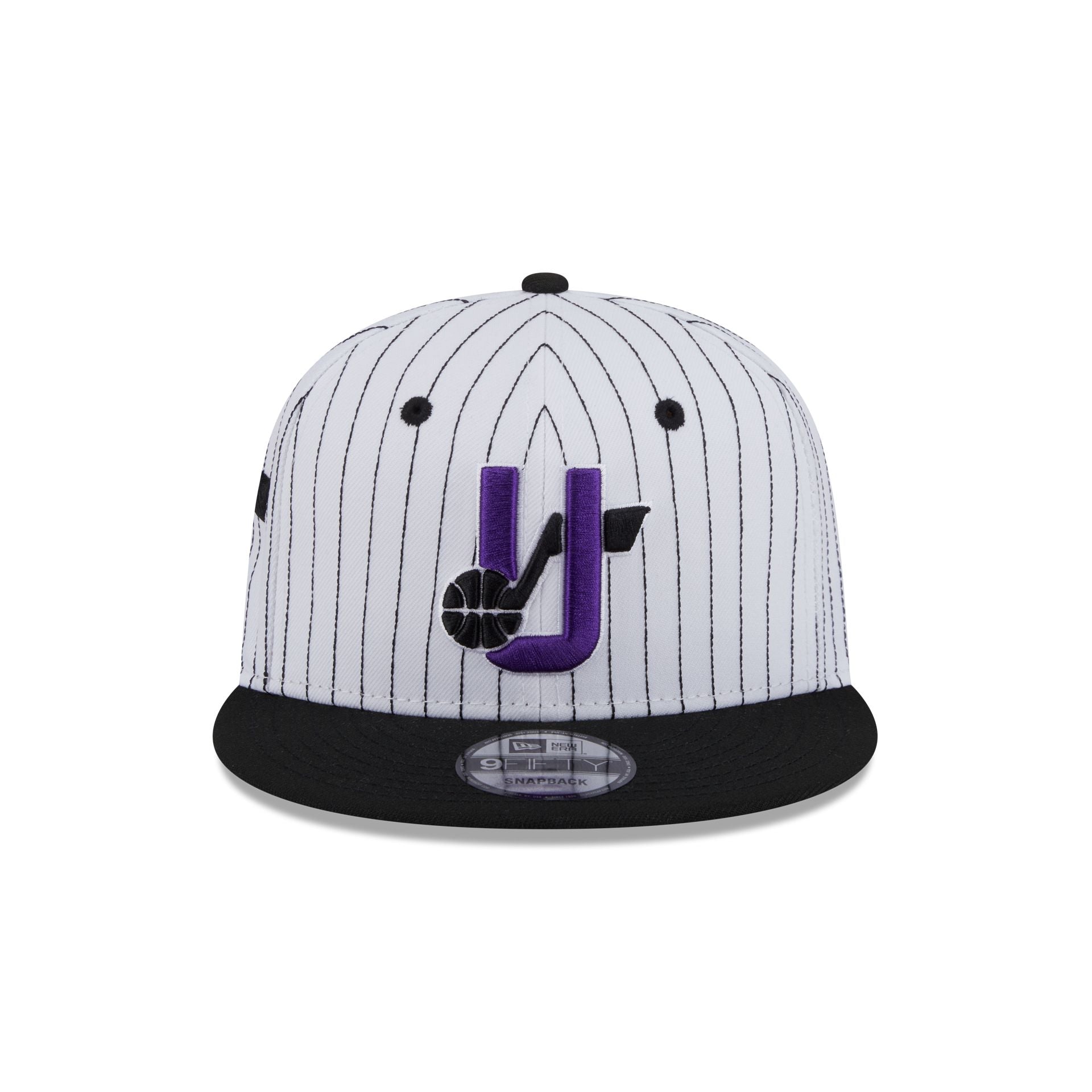 Alternative view of Utah Jazz Deceptor Pinstripe 9Fifty Snapback Hat