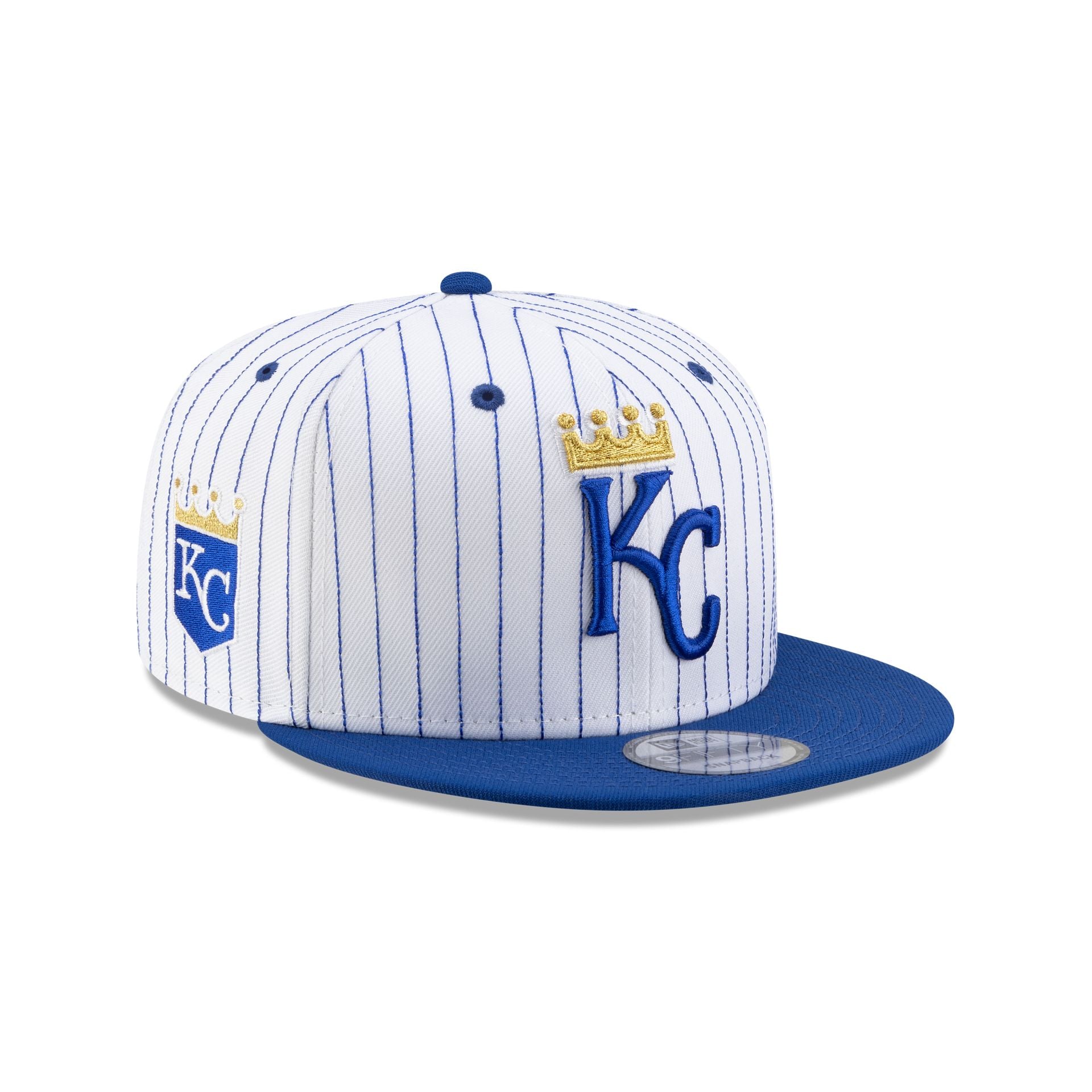 Kansas City Royals Deceptor Pinstripe 9Fifty Snapback Hat