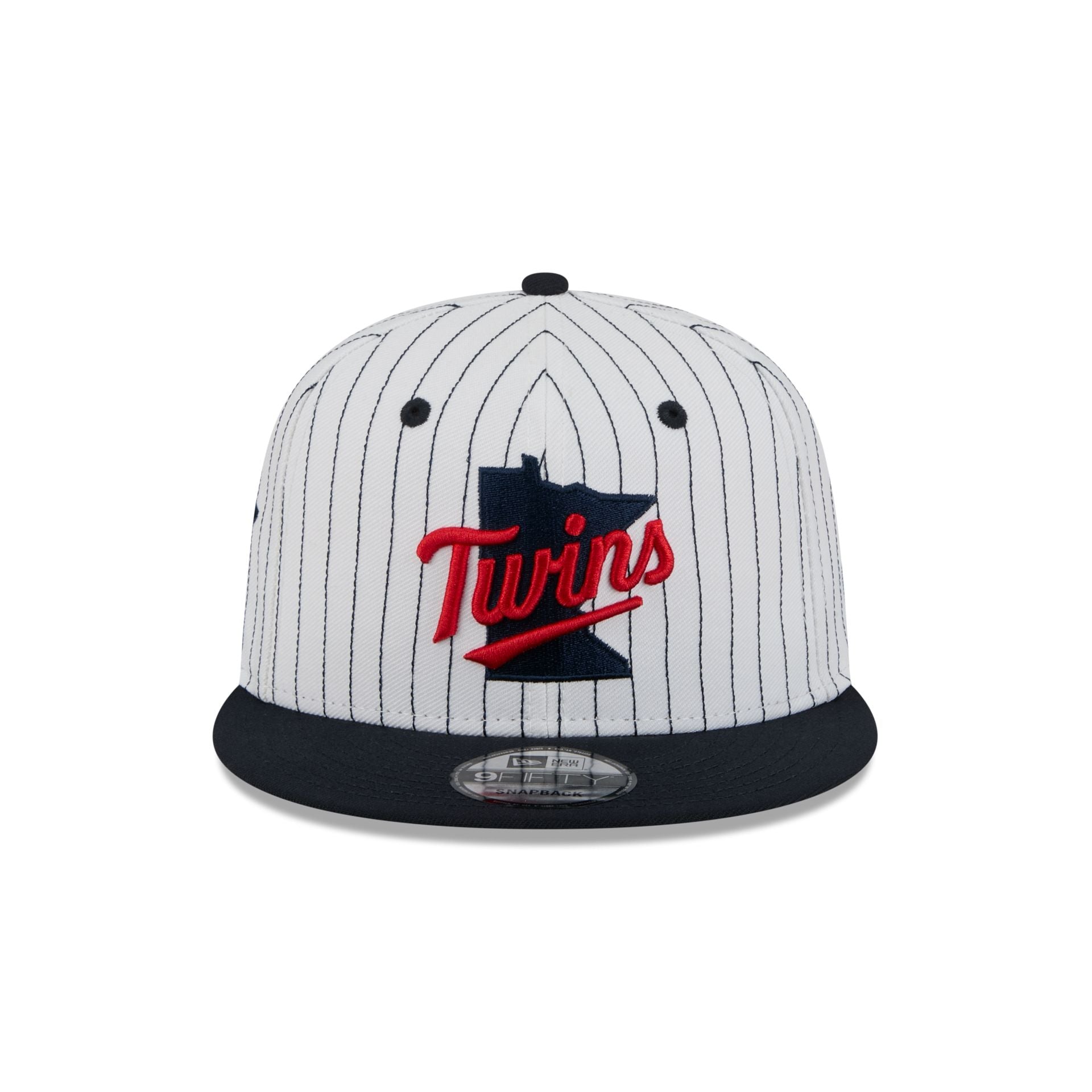 Alternative view of Minnesota Twins Deceptor Pinstripe 9Fifty Snapback Hat